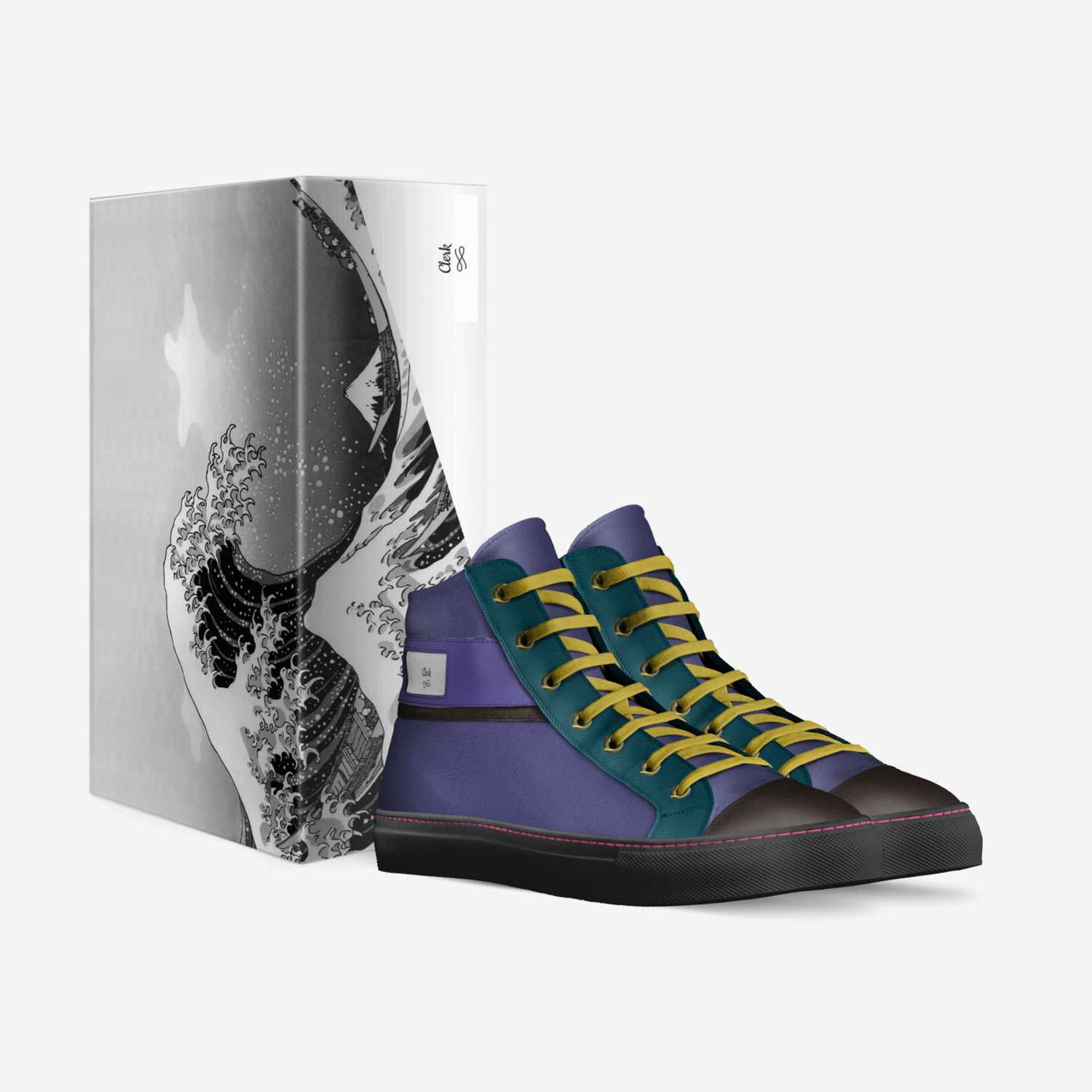 Clerk custom made in Italy shoes by Johnny Deklerk | Box view