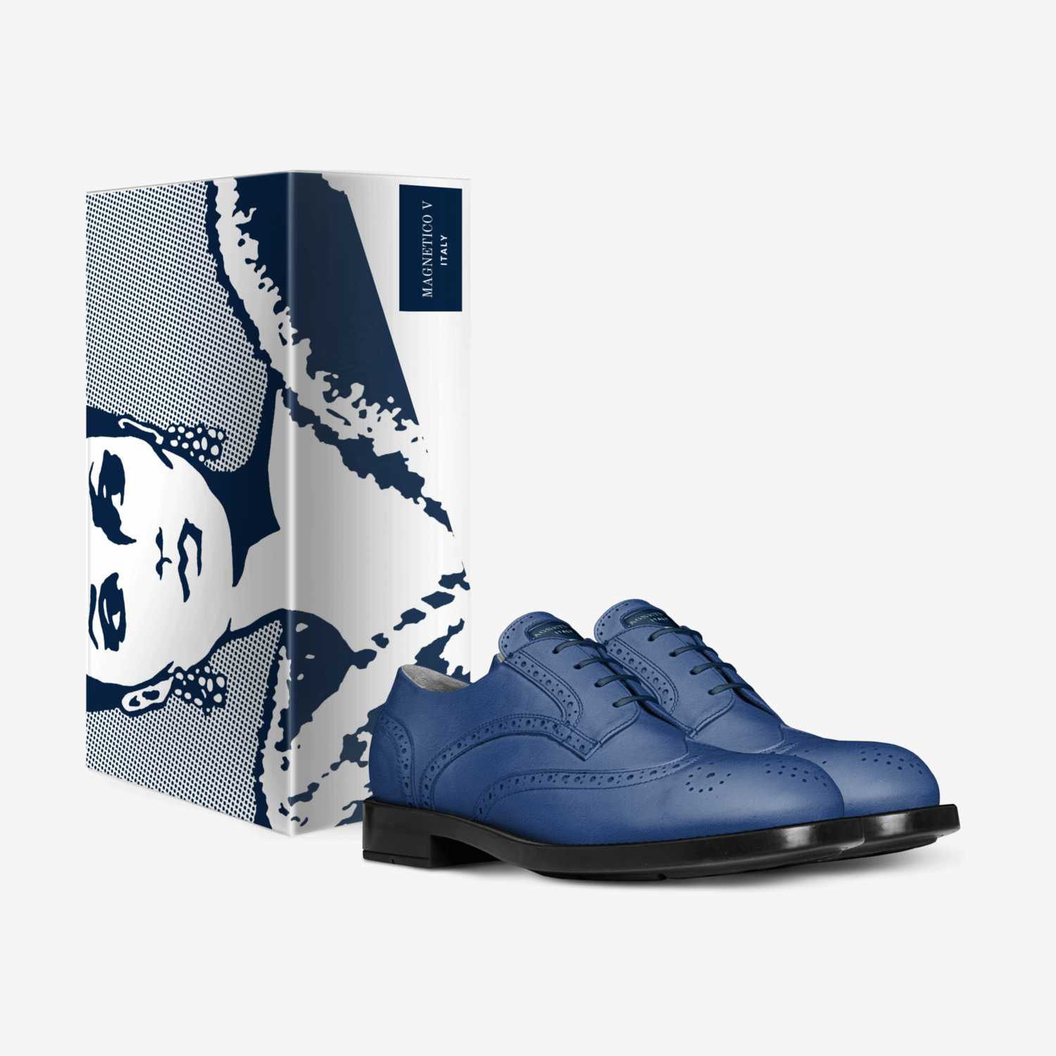 MAGNETICO V custom made in Italy shoes by Jesús Sandoval | Box view
