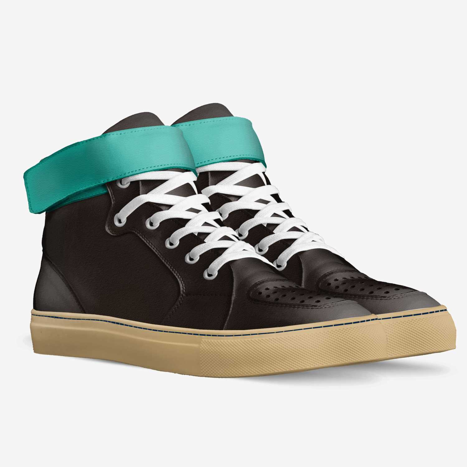 TEST C custom made in Italy shoes by Brandon Viani | Double view