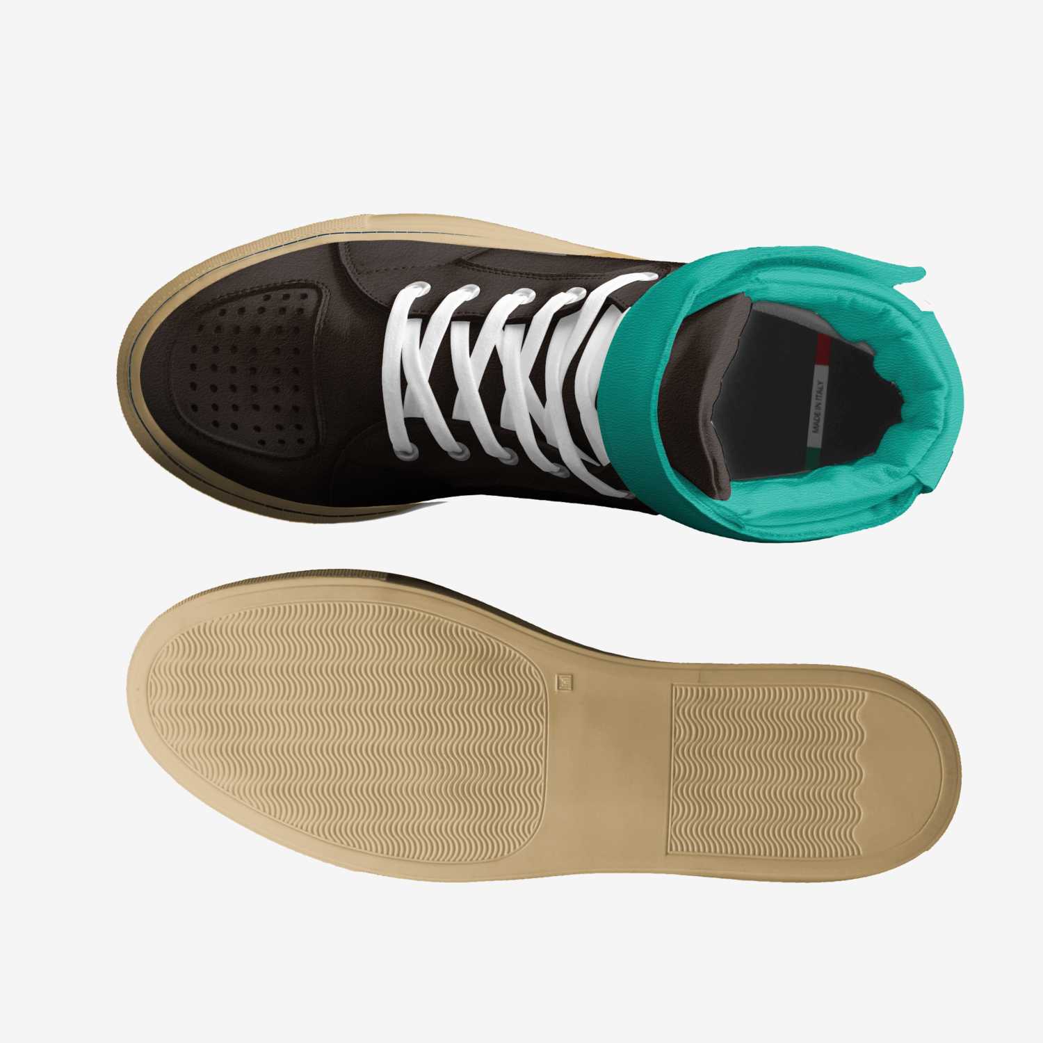 TEST C custom made in Italy shoes by Brandon Viani | Top view