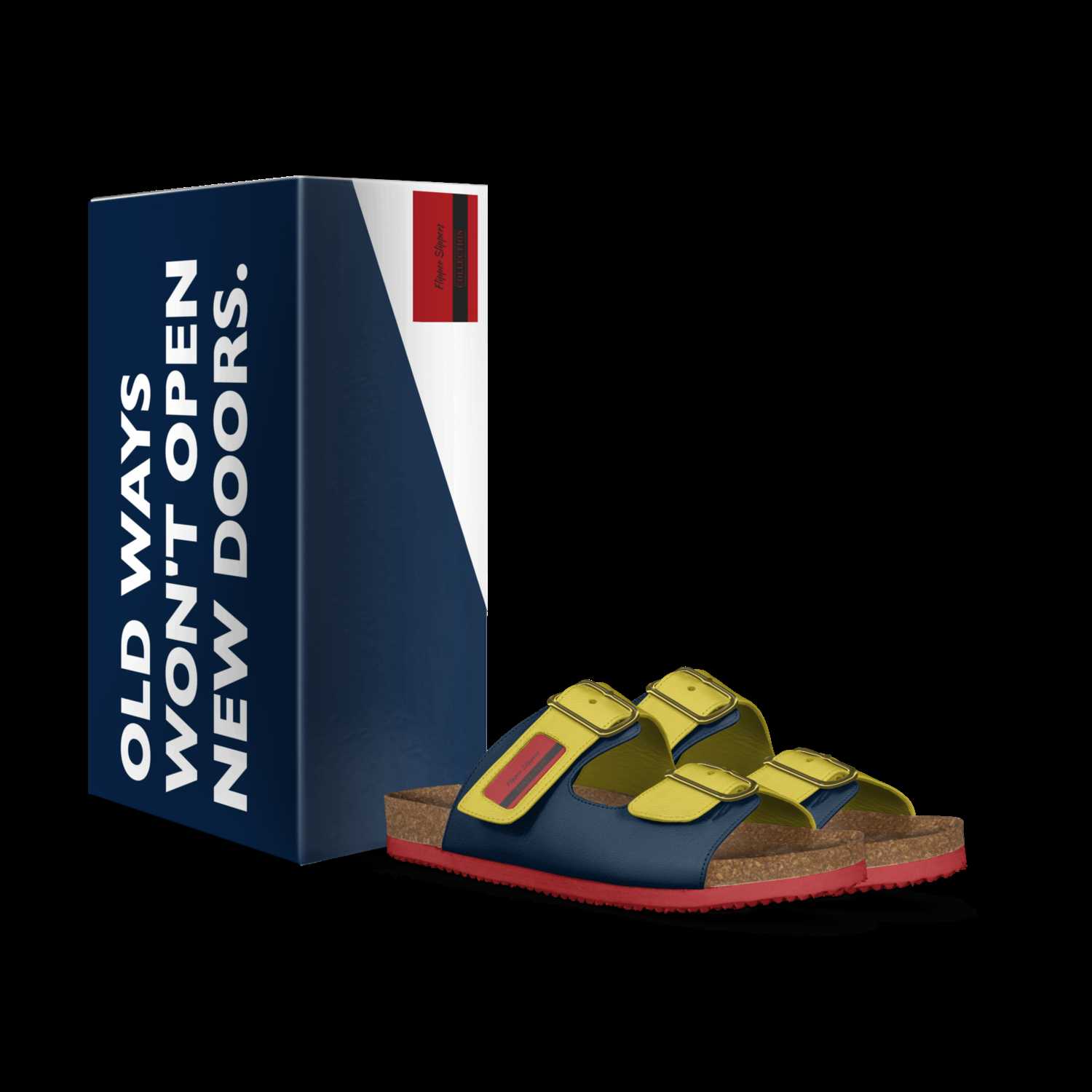 Flipper Slippers A Custom Shoe concept by Thomas Childers