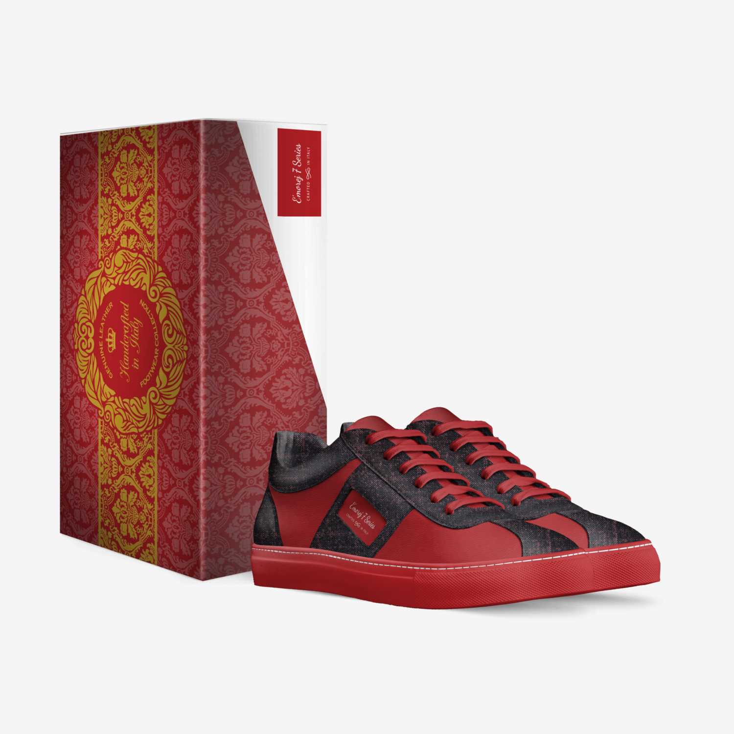 E'morej 7 Series custom made in Italy shoes by Lateef Williams | Box view