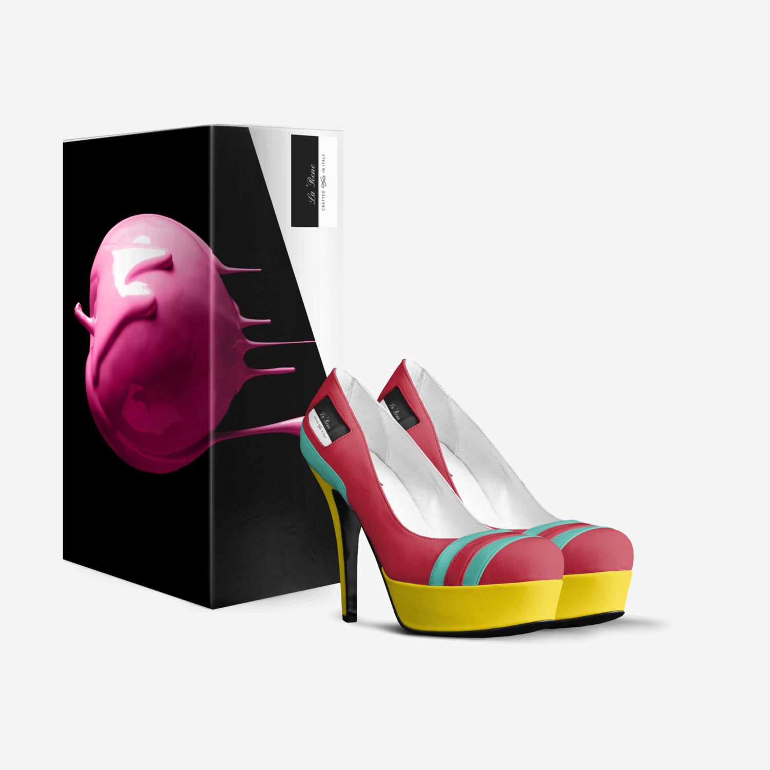 La'Rene  custom made in Italy shoes by Tiara Mason | Box view