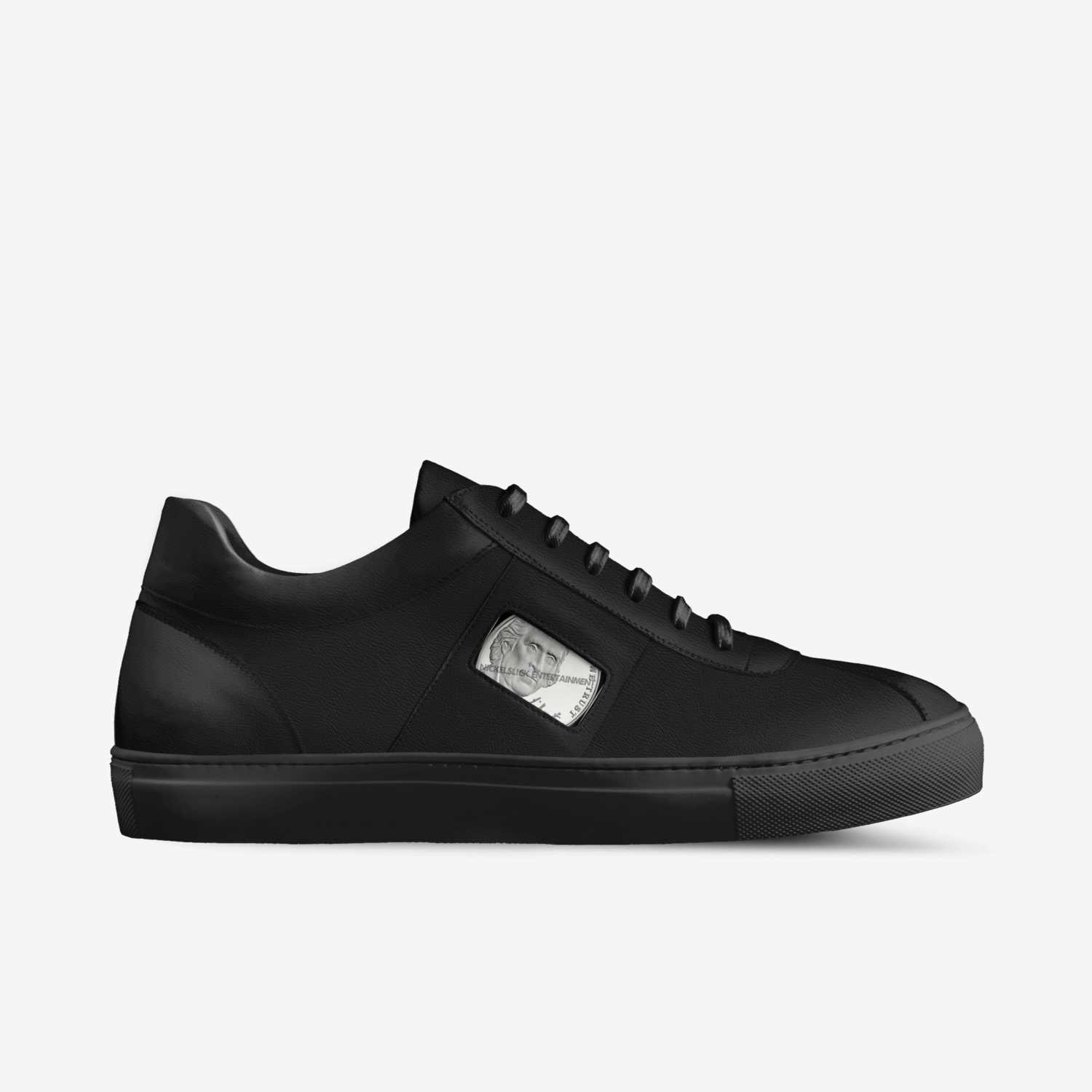 Nickel$lick Custom custom made in Italy shoes by Lateef Williams | Side view
