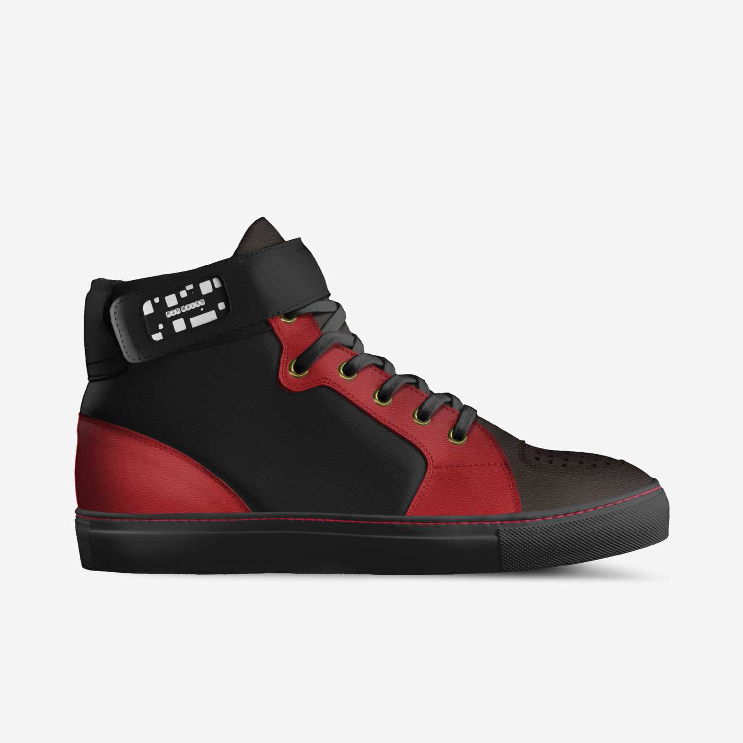 Air walks custom made in Italy shoes by Brady Breed | Side view