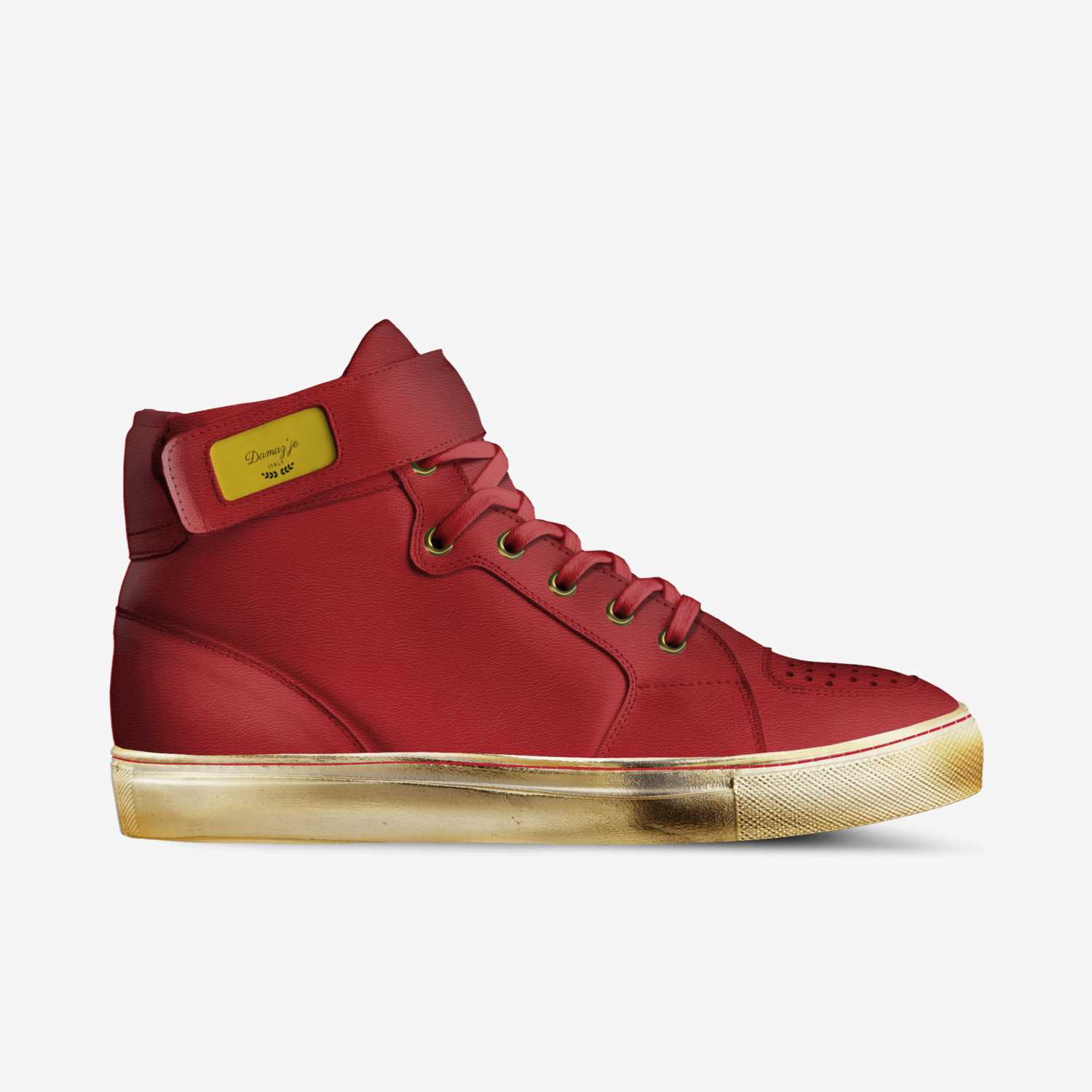Damaz'je custom made in Italy shoes by Dwayne Northern | Side view