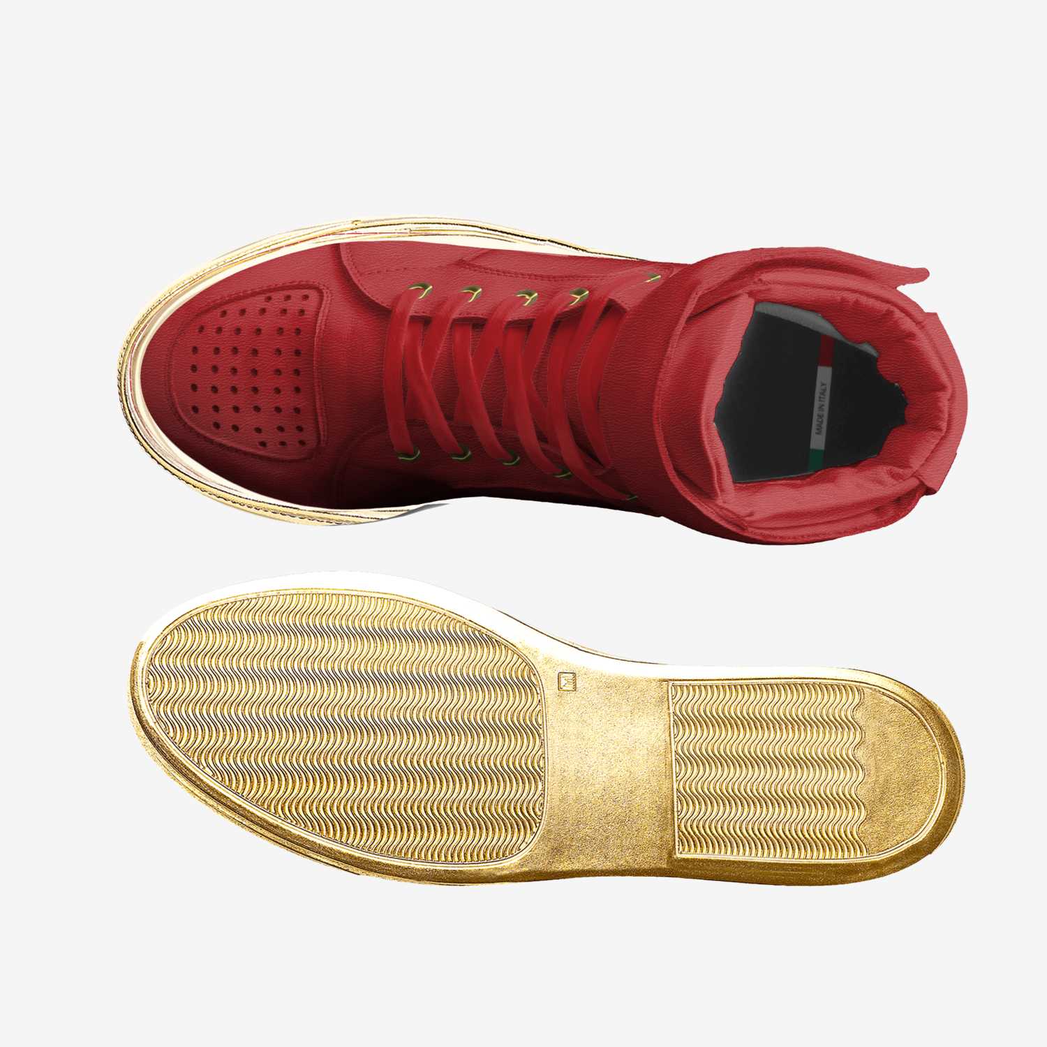 Damaz'je custom made in Italy shoes by Dwayne Northern | Top view