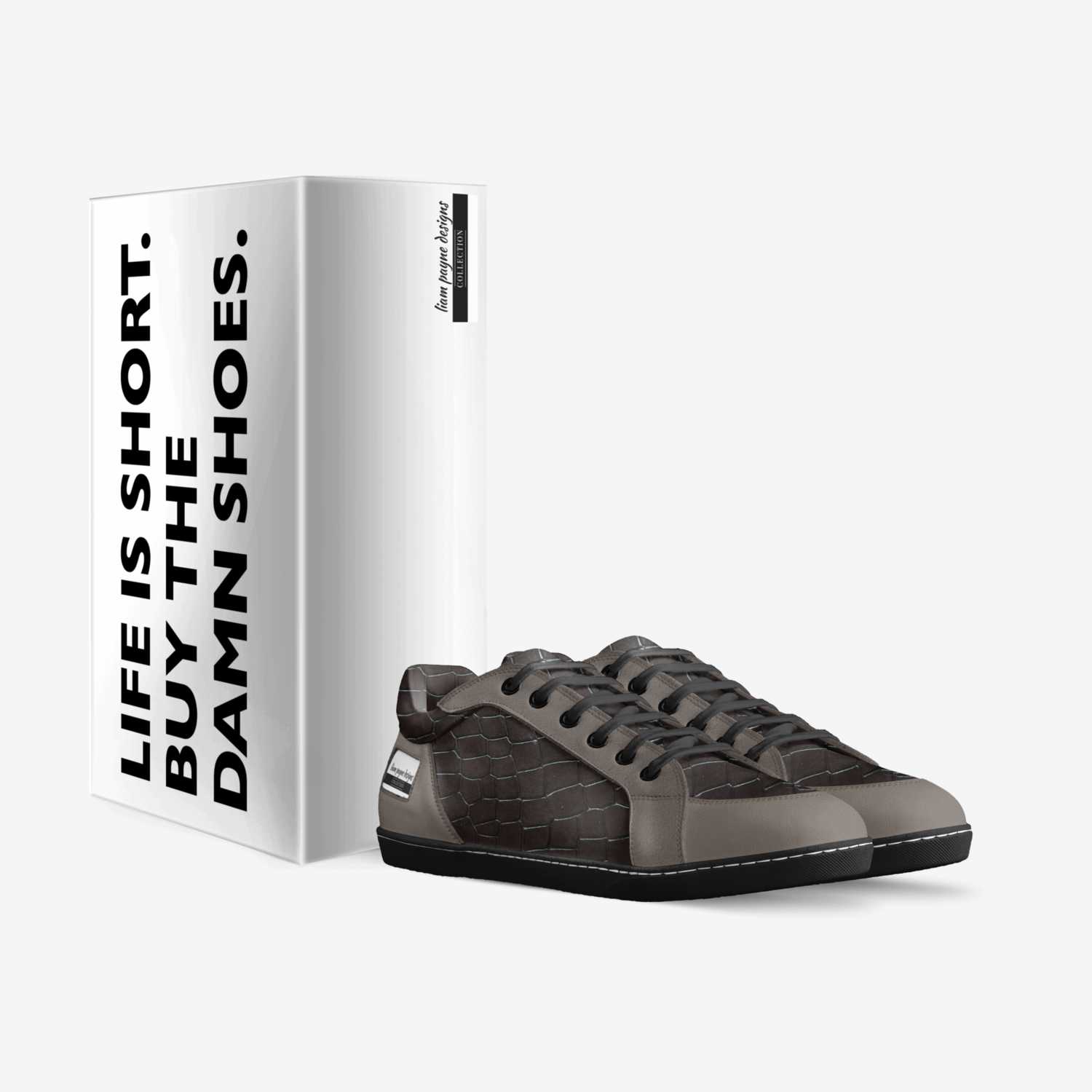 liam payne designs custom made in Italy shoes by Liam Payne | Box view