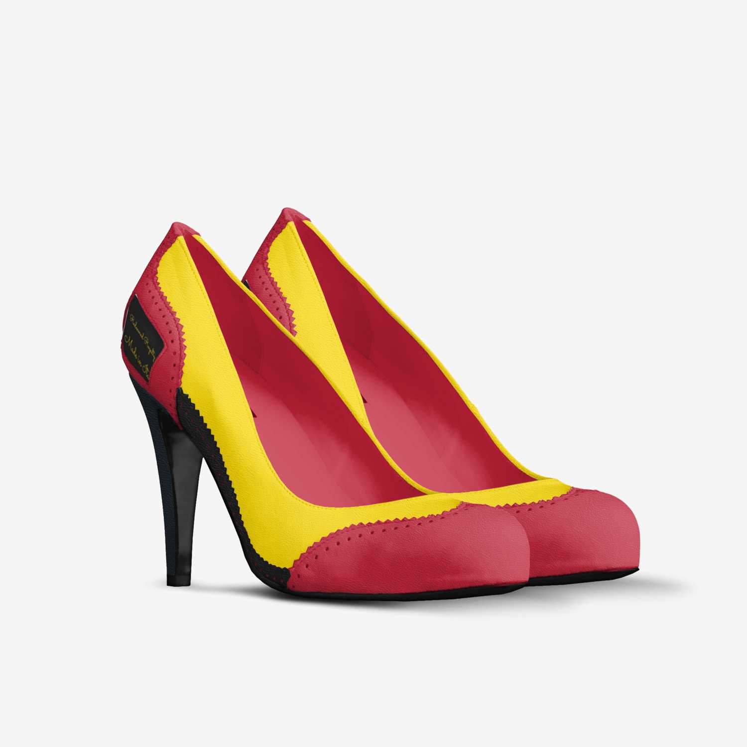 Redeemed custom made in Italy shoes by Davon Nelson | Double view