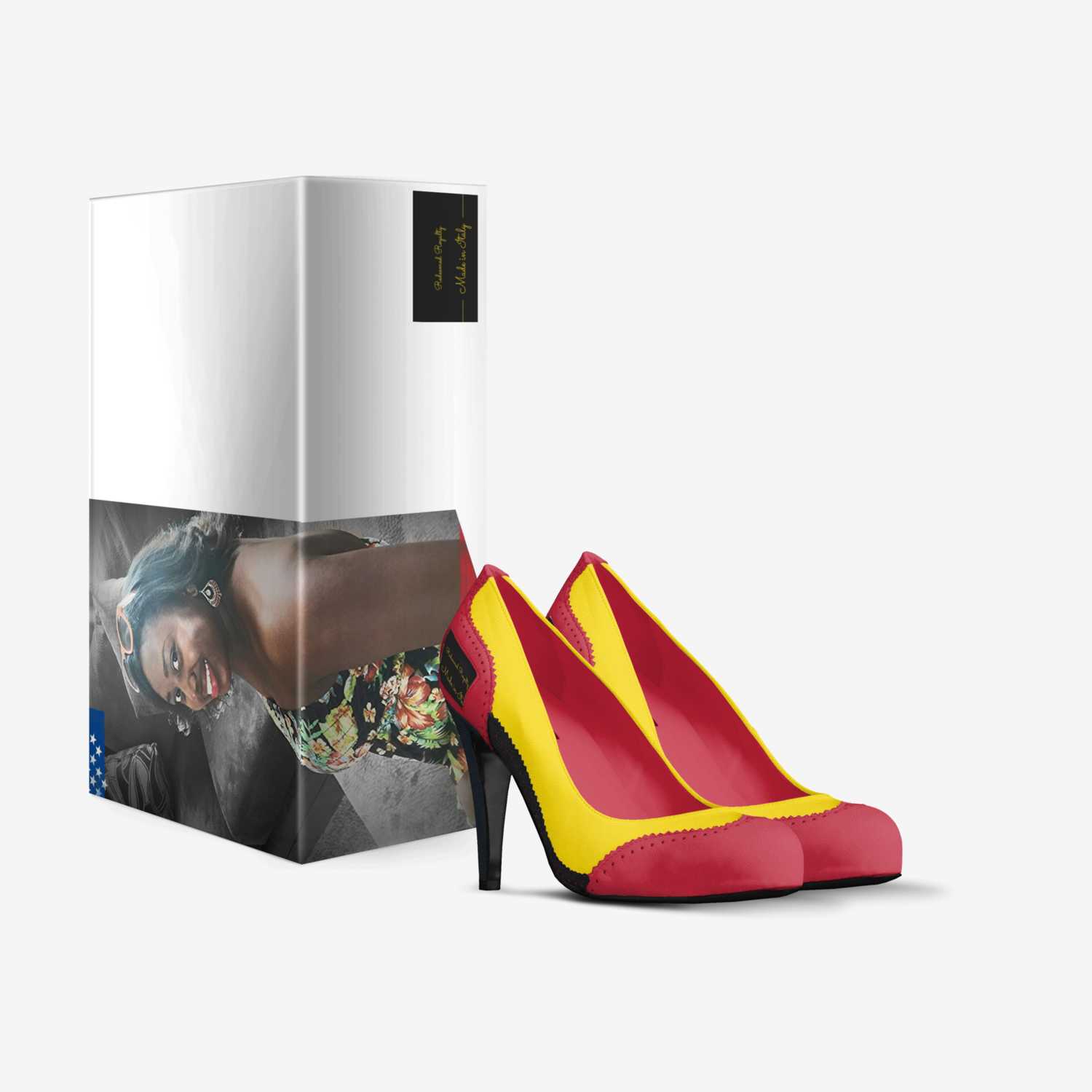 Redeemed custom made in Italy shoes by Davon Nelson | Box view