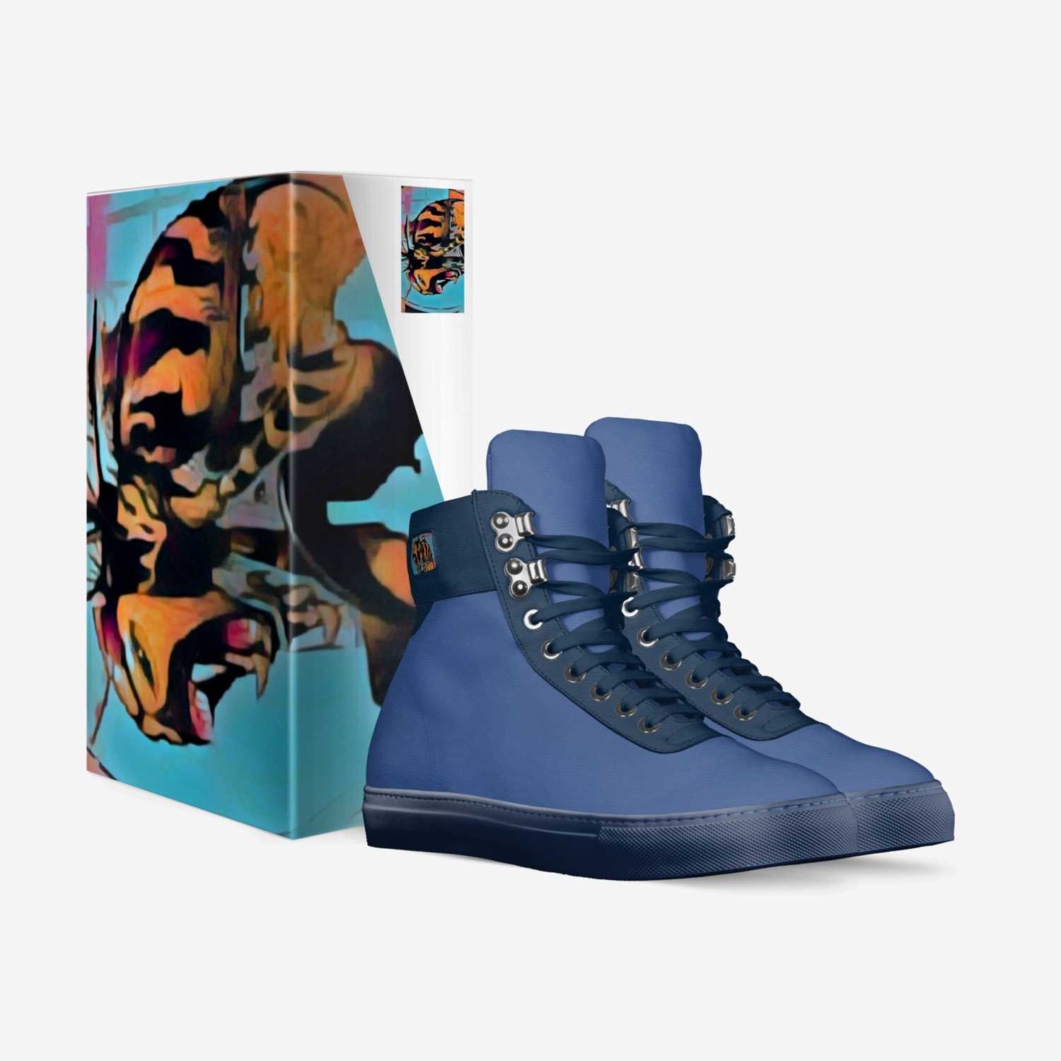 O.B.E.Z life C custom made in Italy shoes by Nuckylabomb Phyzeek | Box view