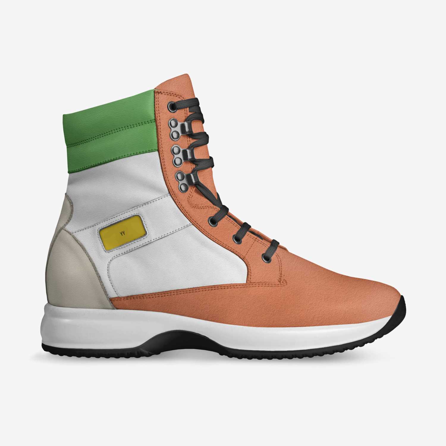 Yy custom made in Italy shoes by Johnathan Pres | Side view