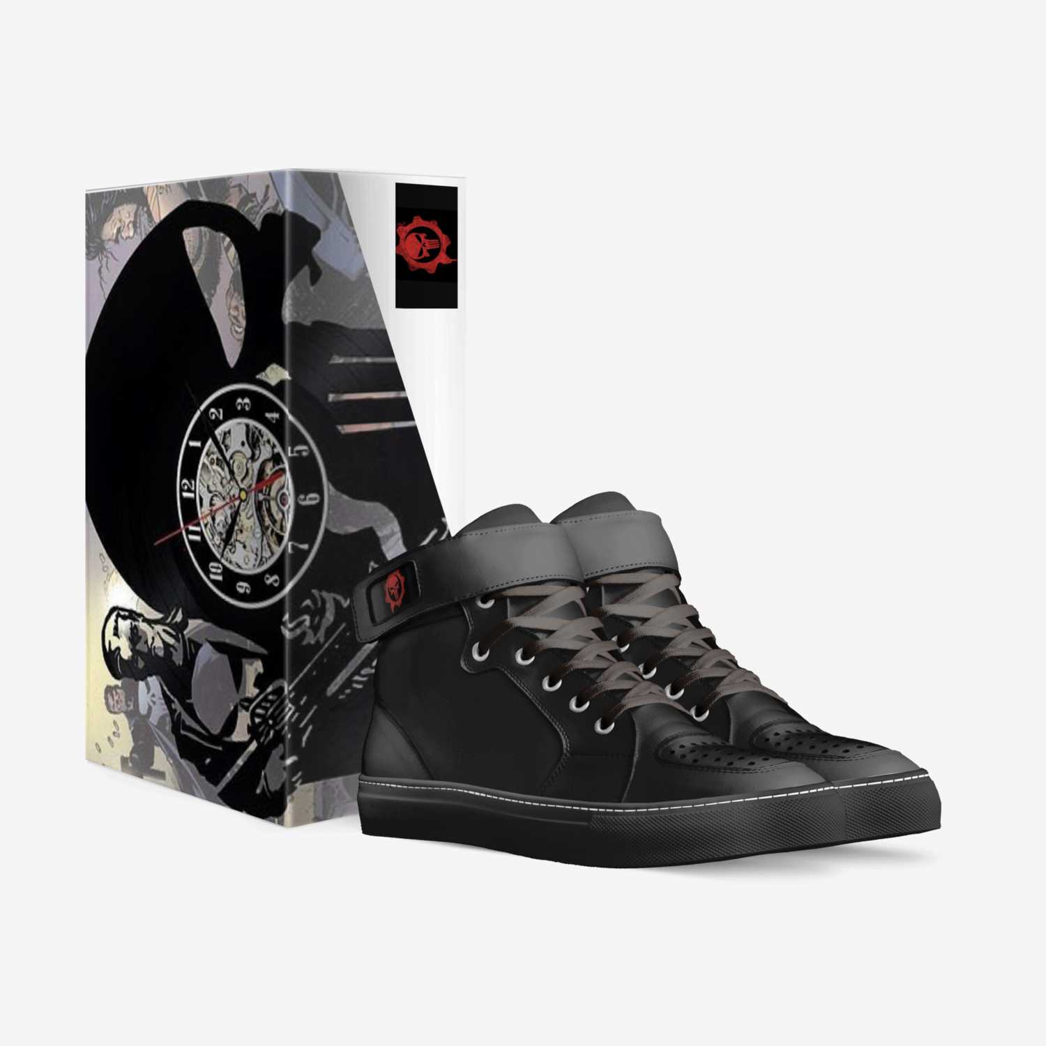The Punisher Tops custom made in Italy shoes by Deborah Shepherd | Box view