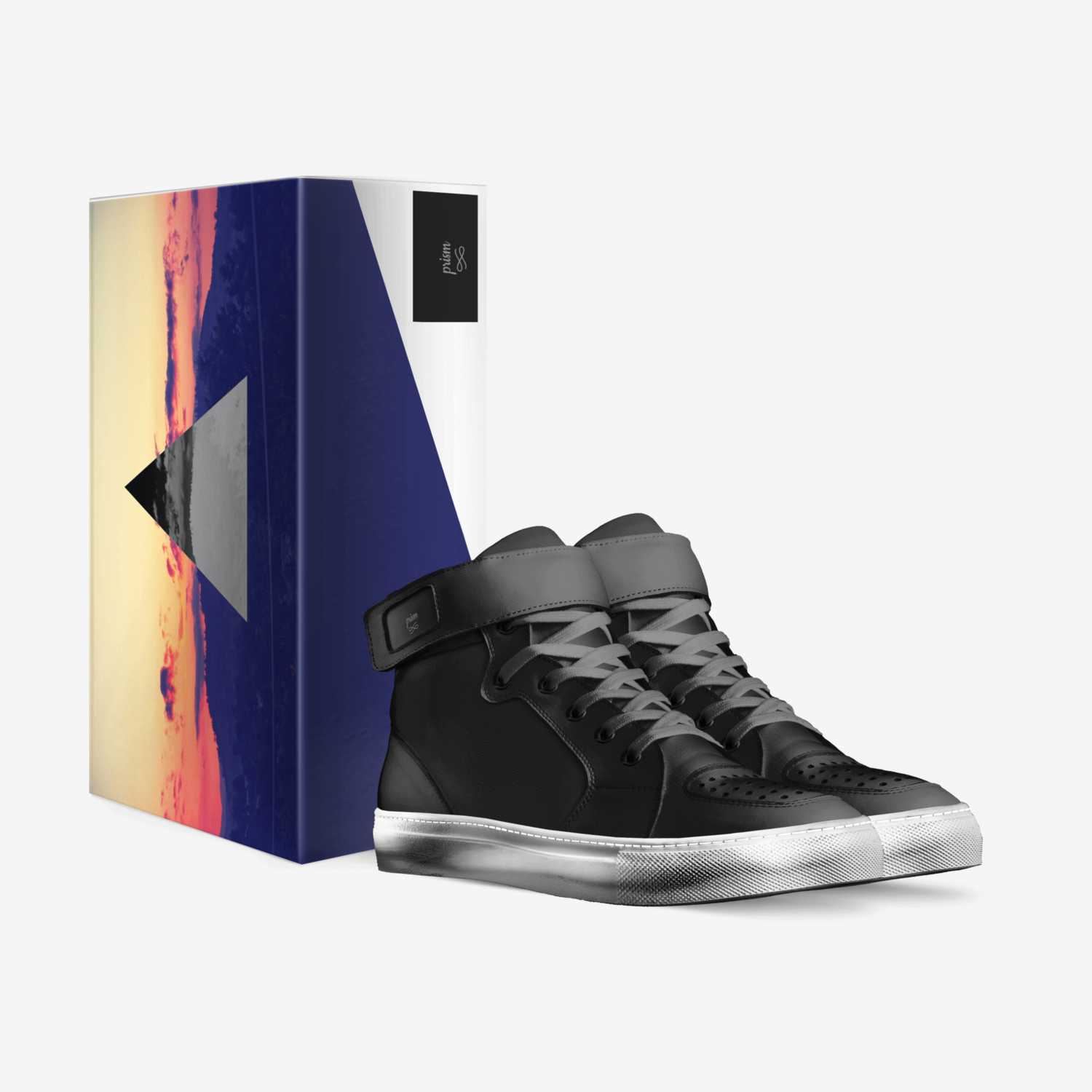 prism custom made in Italy shoes by Georgios James And Yianni | Box view