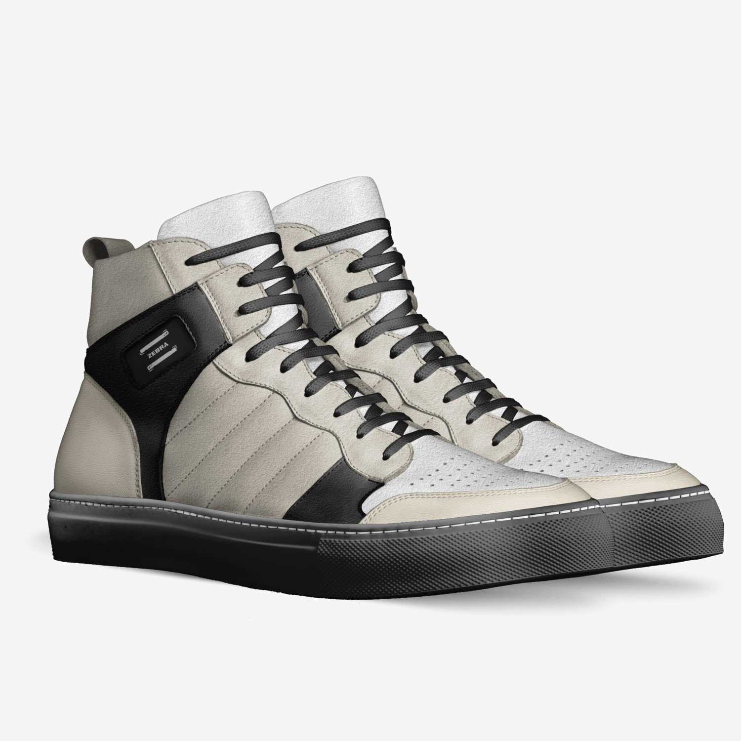 ZEBRA custom made in Italy shoes by Geomex | Double view