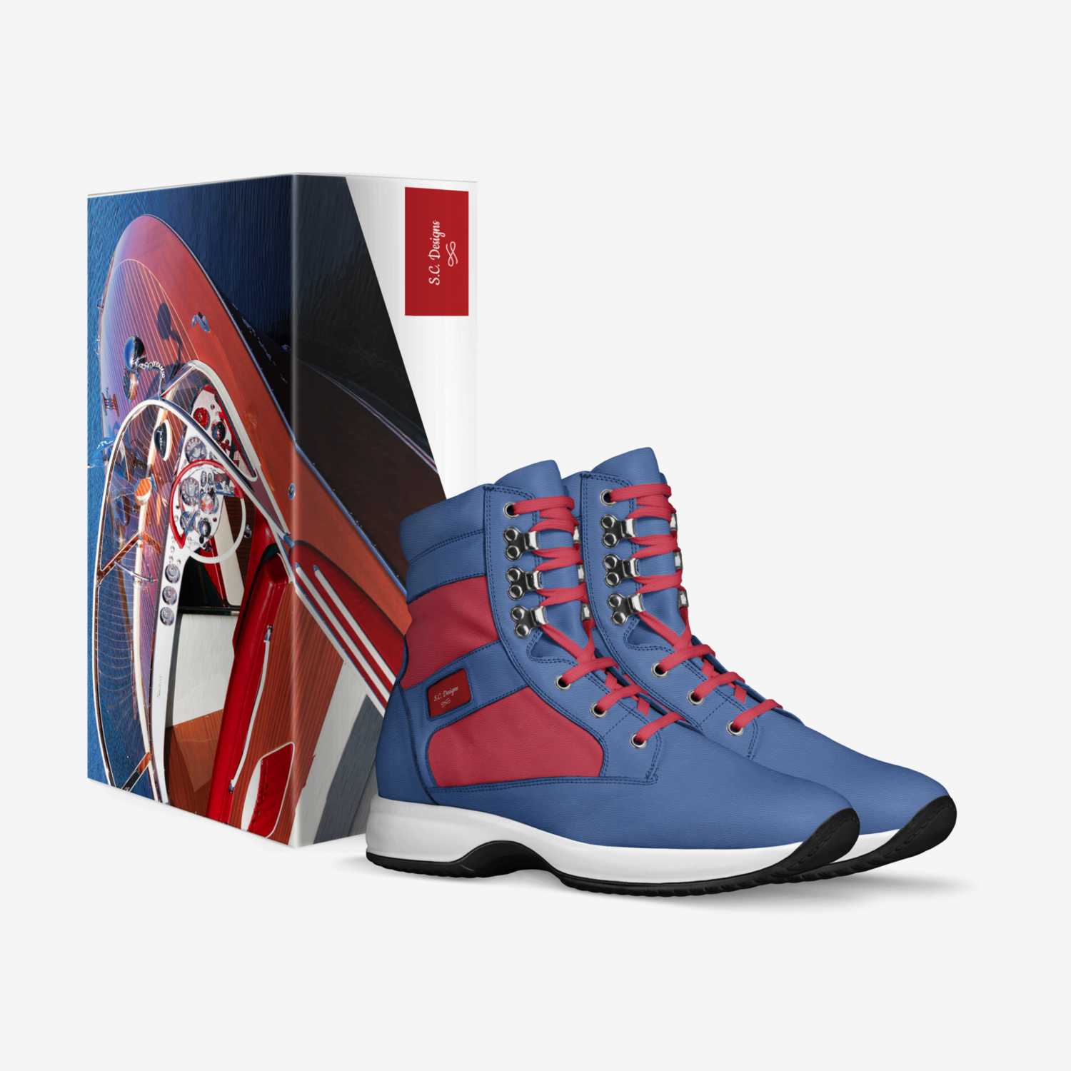 S.C. Designs custom made in Italy shoes by David Wynn | Box view