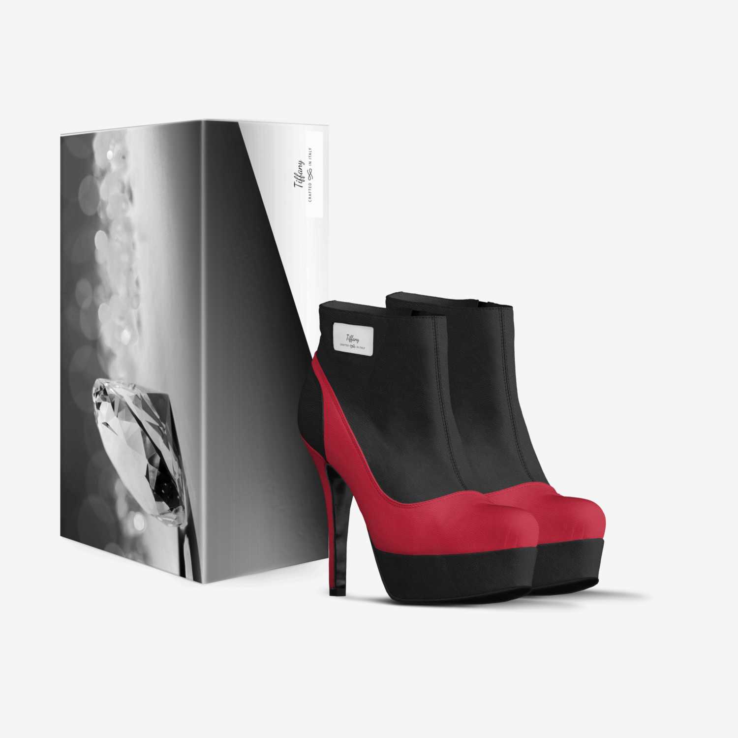 Tiffany custom made in Italy shoes by Tiffany Rochelle Wilson | Box view