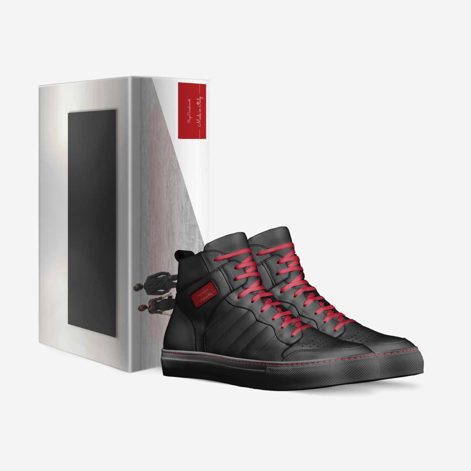 RagePunishments custom made in Italy shoes by Dakota Smith | Box view
