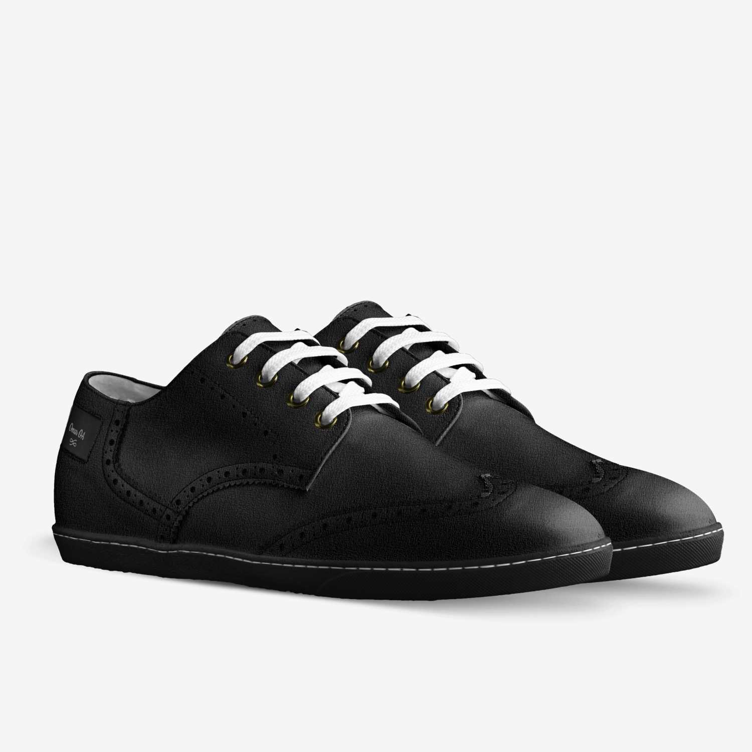 Omar OA custom made in Italy shoes by Omar Alzobiry | Double view