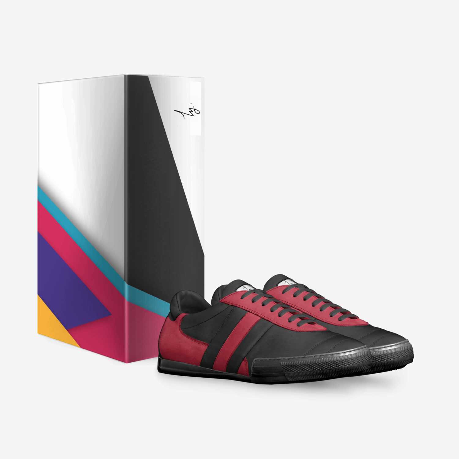 Ty custom made in Italy shoes by Ty Frazier | Box view