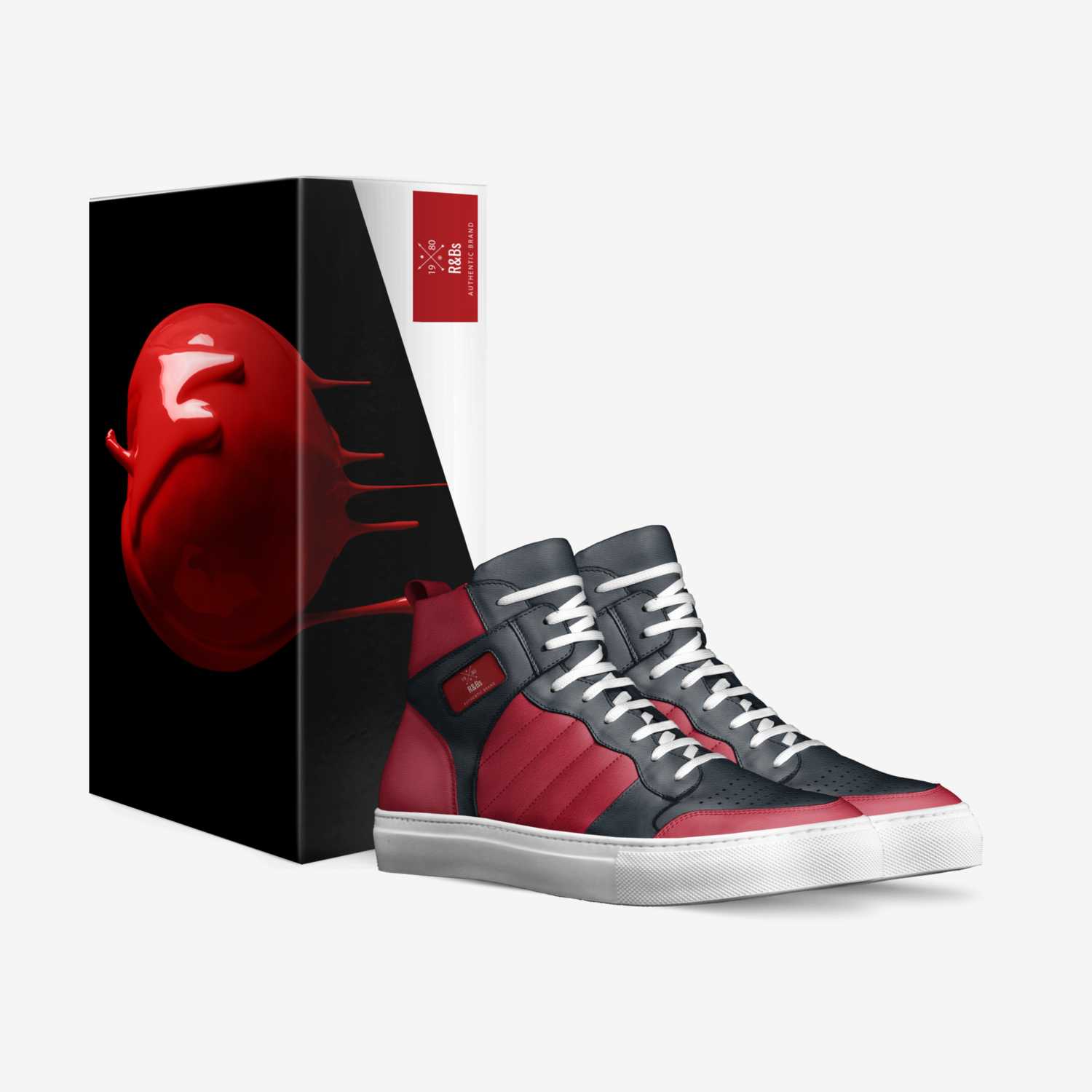 R&Bs custom made in Italy shoes by Desi | Box view