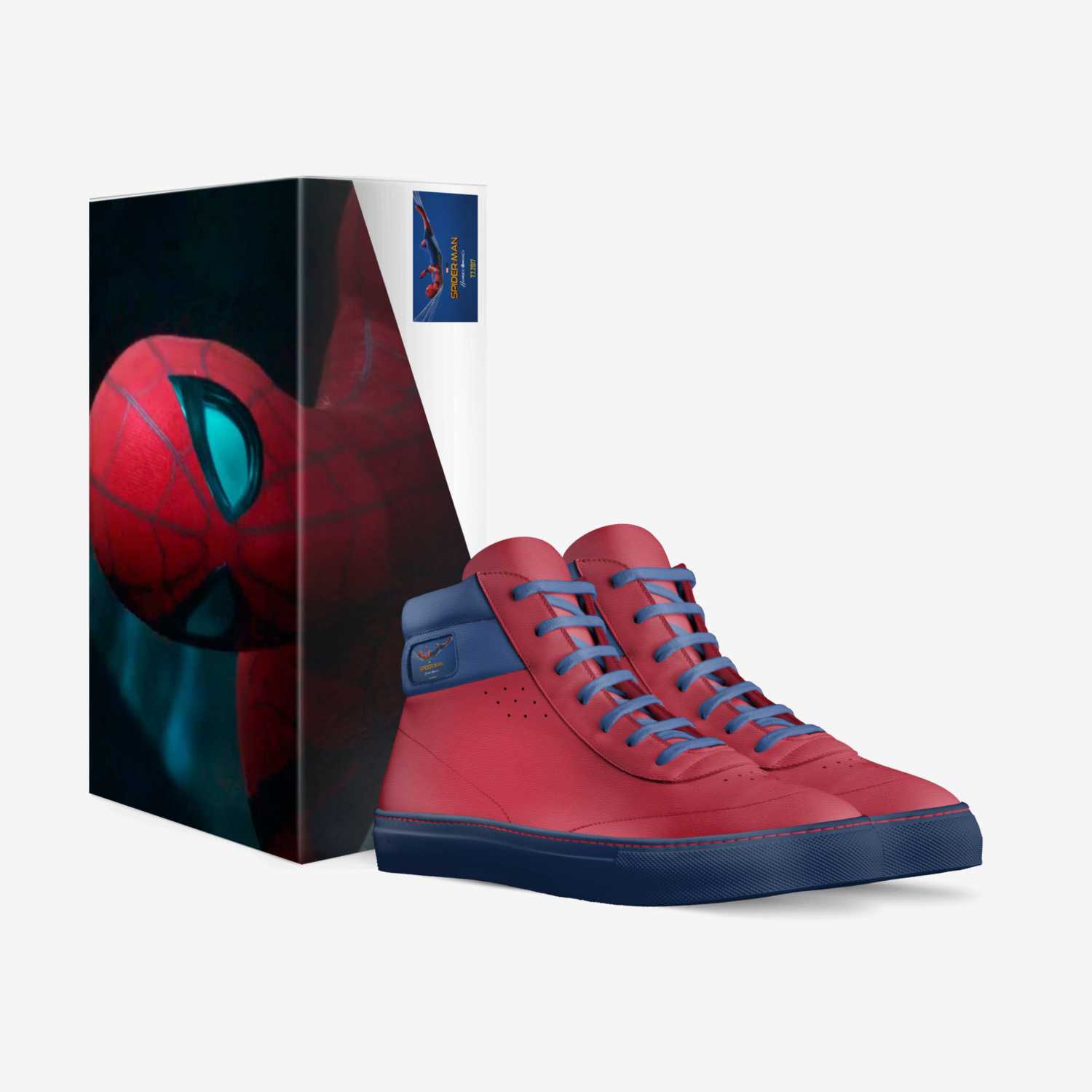 Spider custom made in Italy shoes by Yugi | Box view