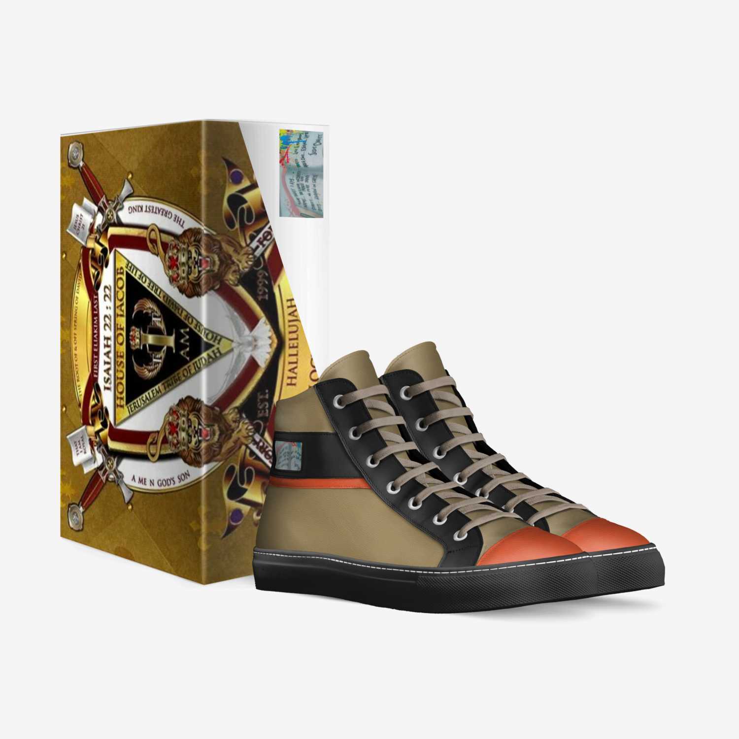 LAMB OF GOD custom made in Italy shoes by Bruce Alston | Box view