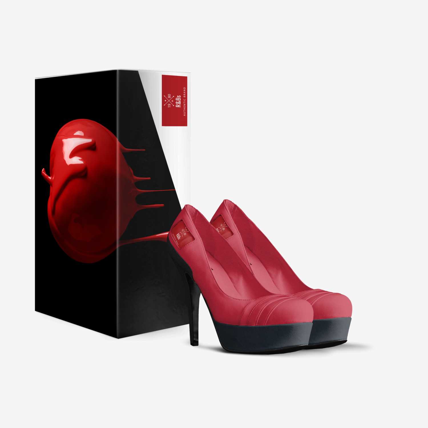 R&Bs custom made in Italy shoes by Desi | Box view