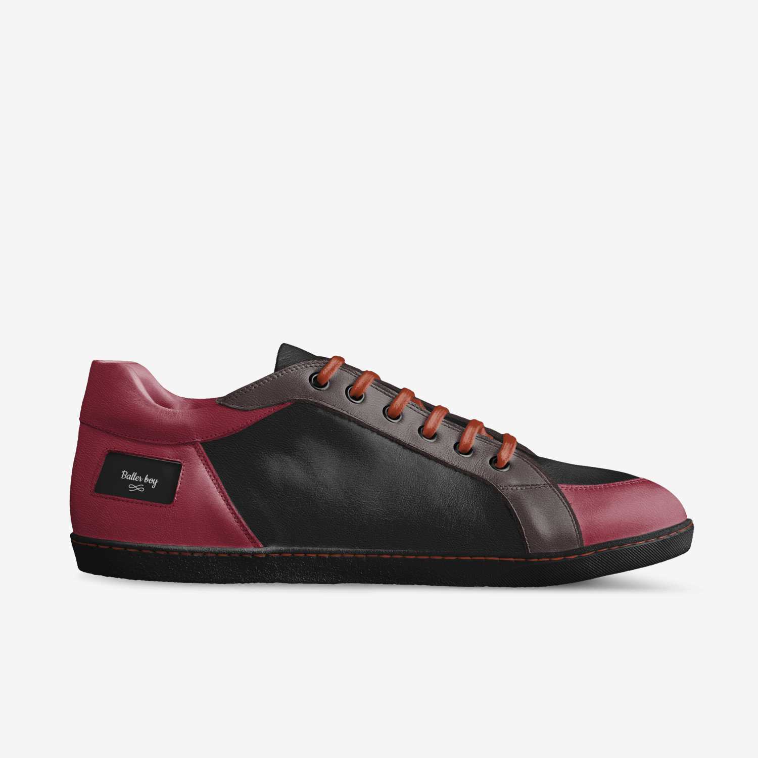 Baller boy custom made in Italy shoes by Jonny Boy | Side view