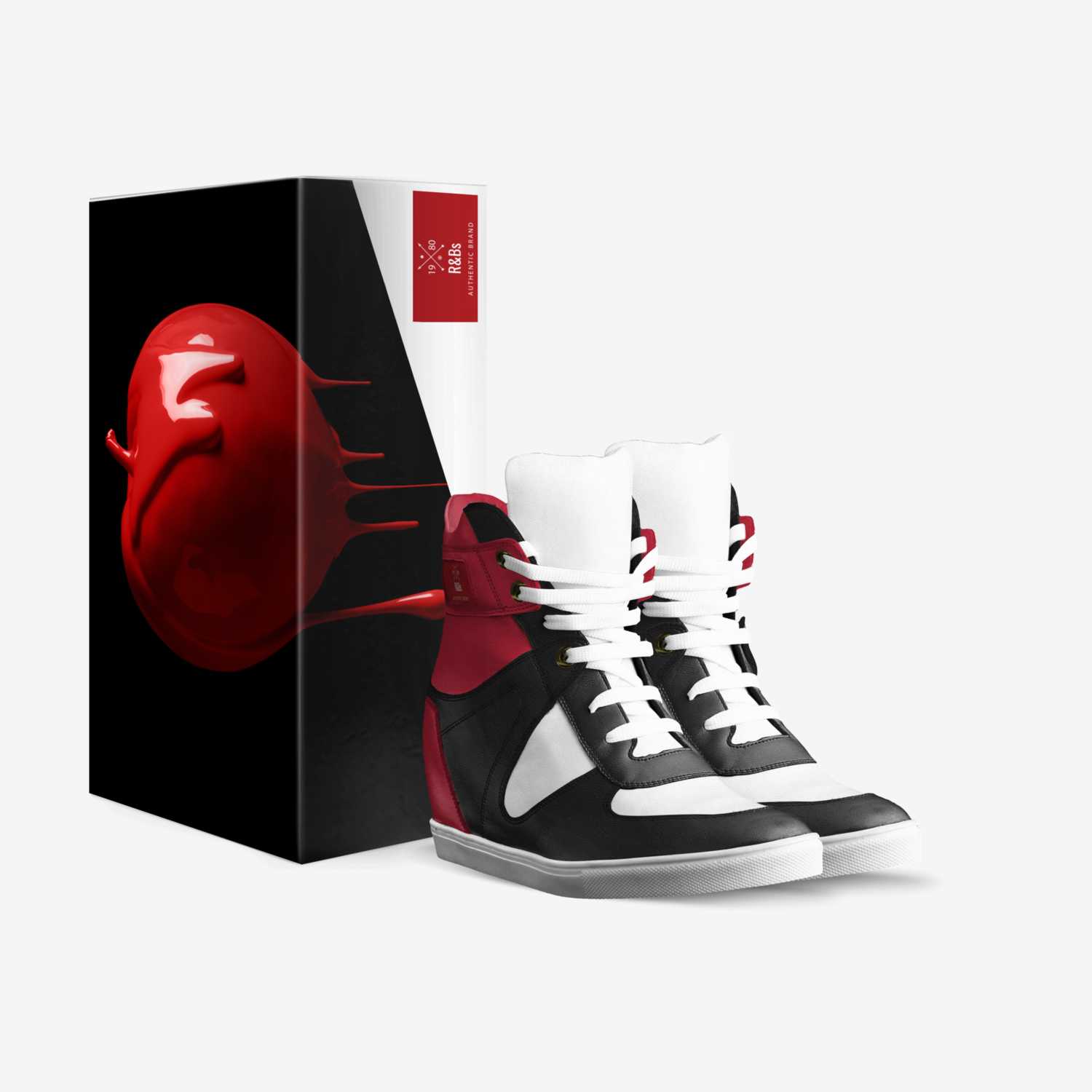 R&Bs custom made in Italy shoes by Desi | Box view