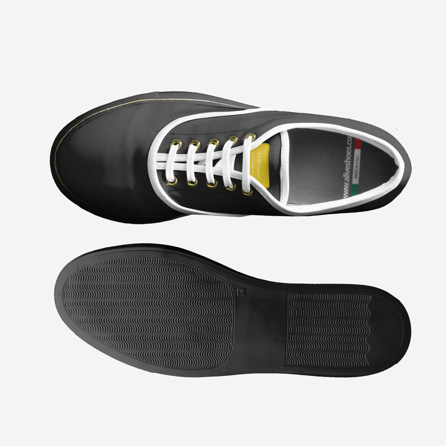 Just BEE Inspired  custom made in Italy shoes by Takisha C. Dial | Top view