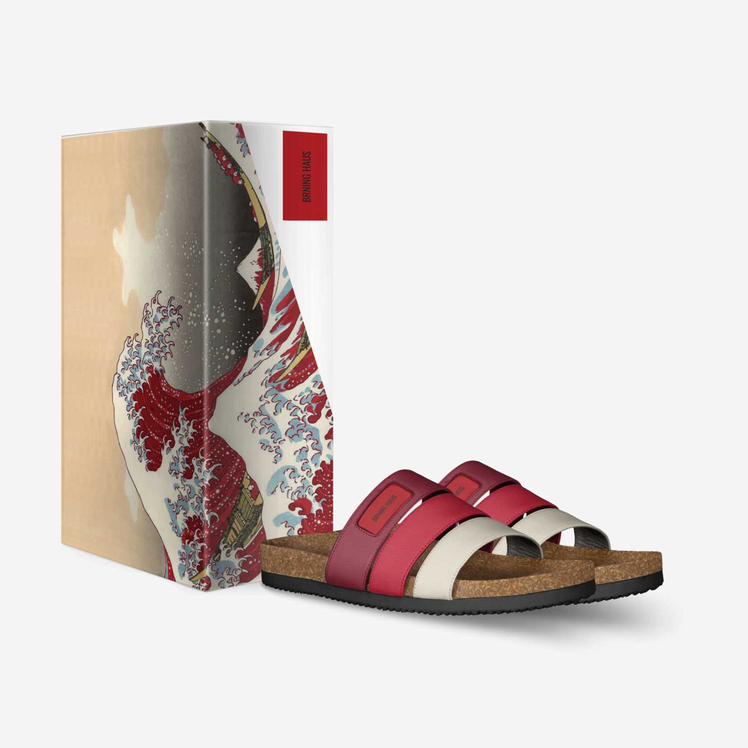 brning haus custom made in Italy shoes by Odess | Box view