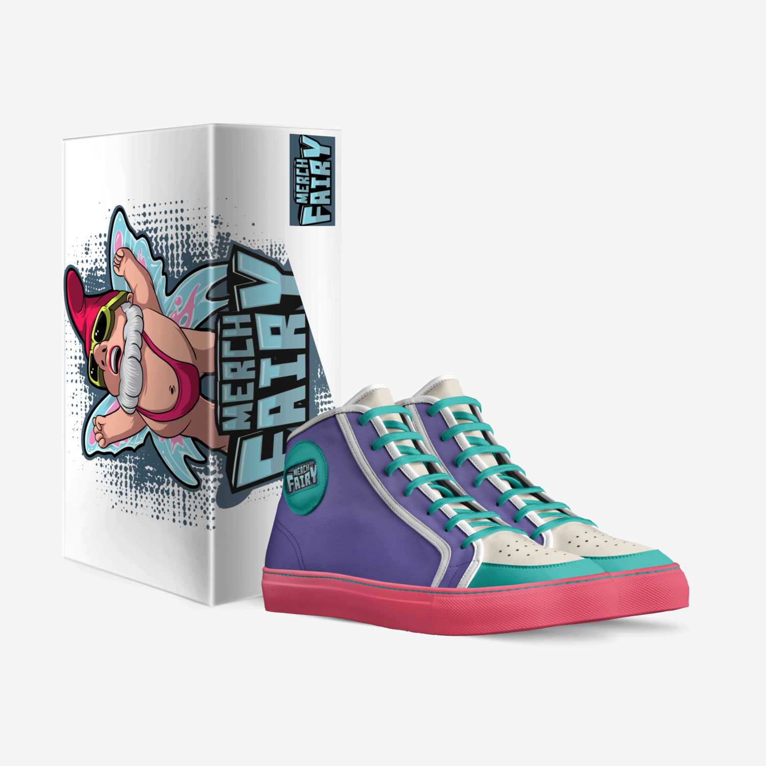 Merch Fairy custom made in Italy shoes by Ken Reil | Box view
