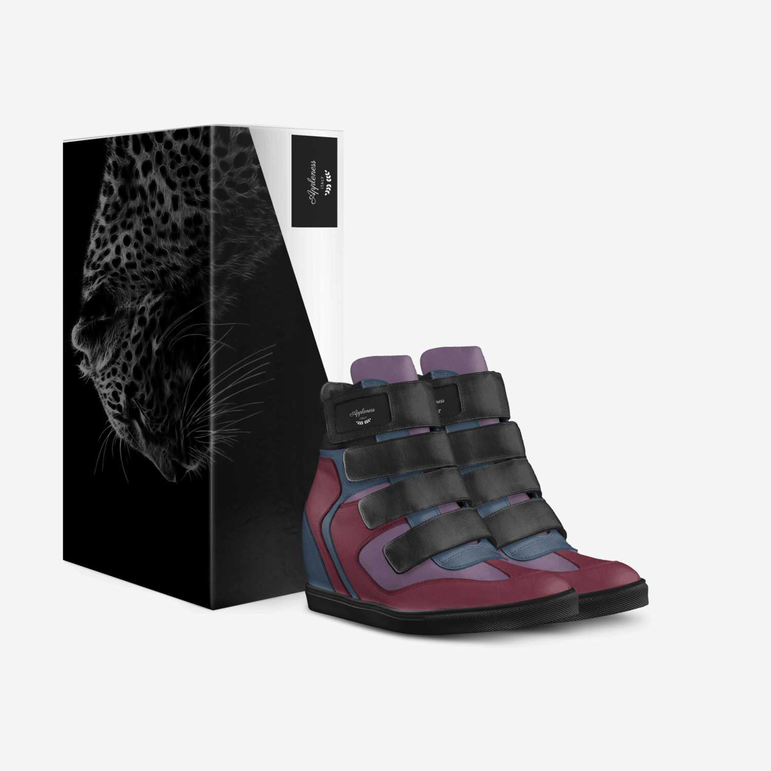 Appleness custom made in Italy shoes by Janessa Jordan-rowell | Box view
