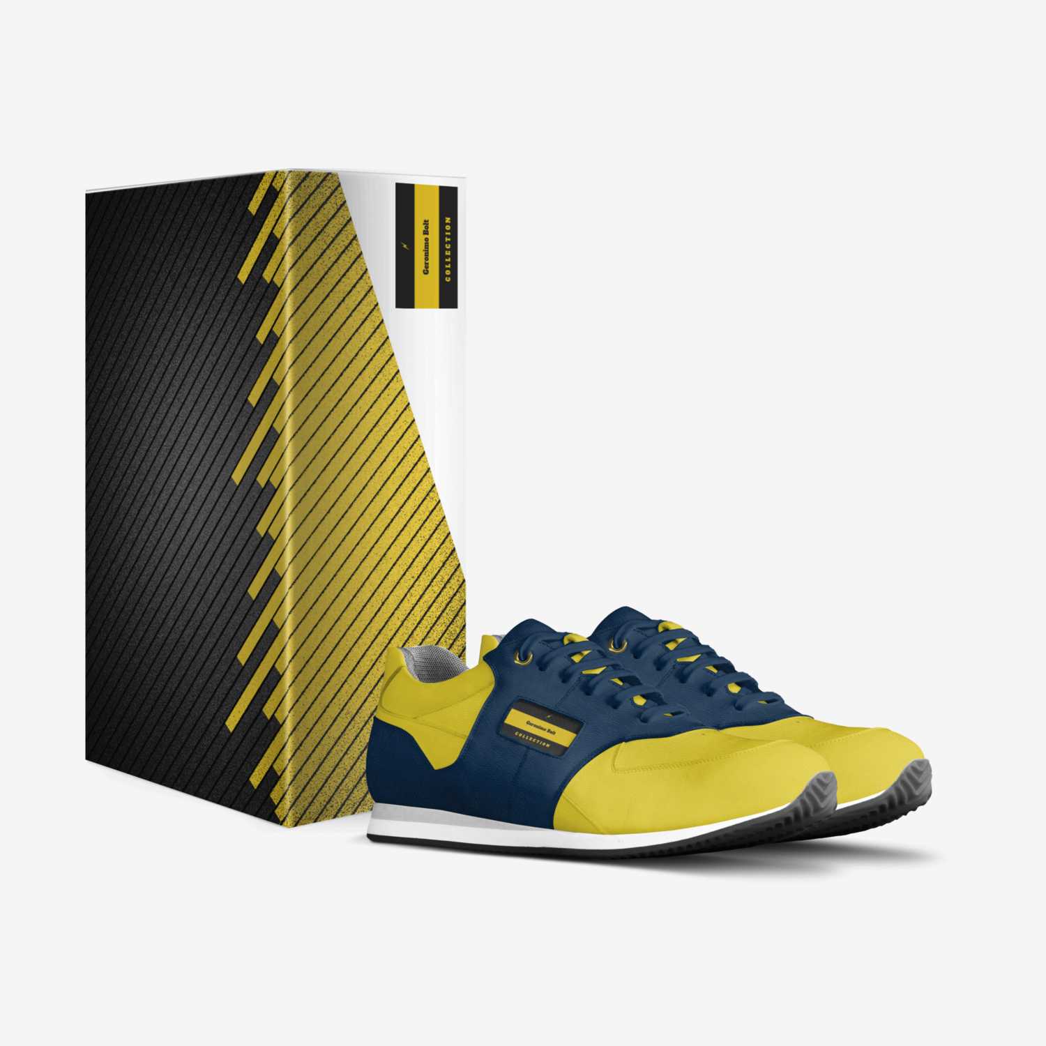 Geronimo Bolt custom made in Italy shoes by Zachary Carman | Box view