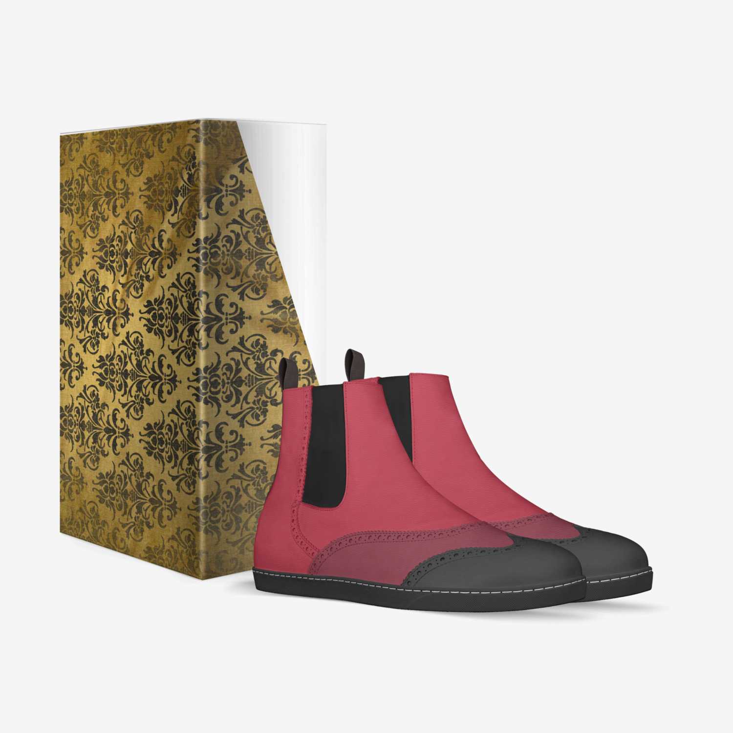 V1 custom made in Italy shoes by Valerio Nobiloni | Box view