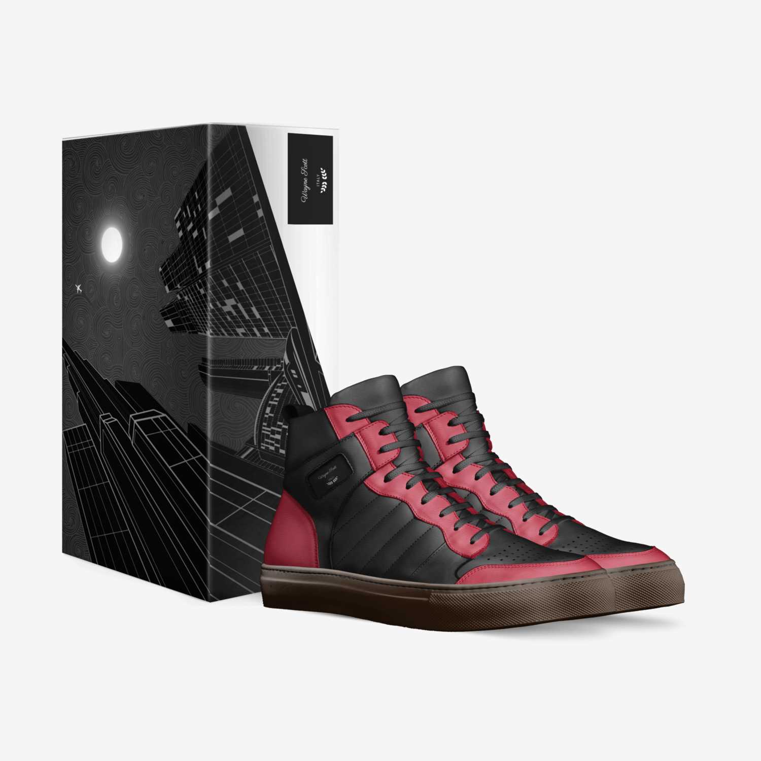Wayne Scott  custom made in Italy shoes by Wayne Cannady | Box view