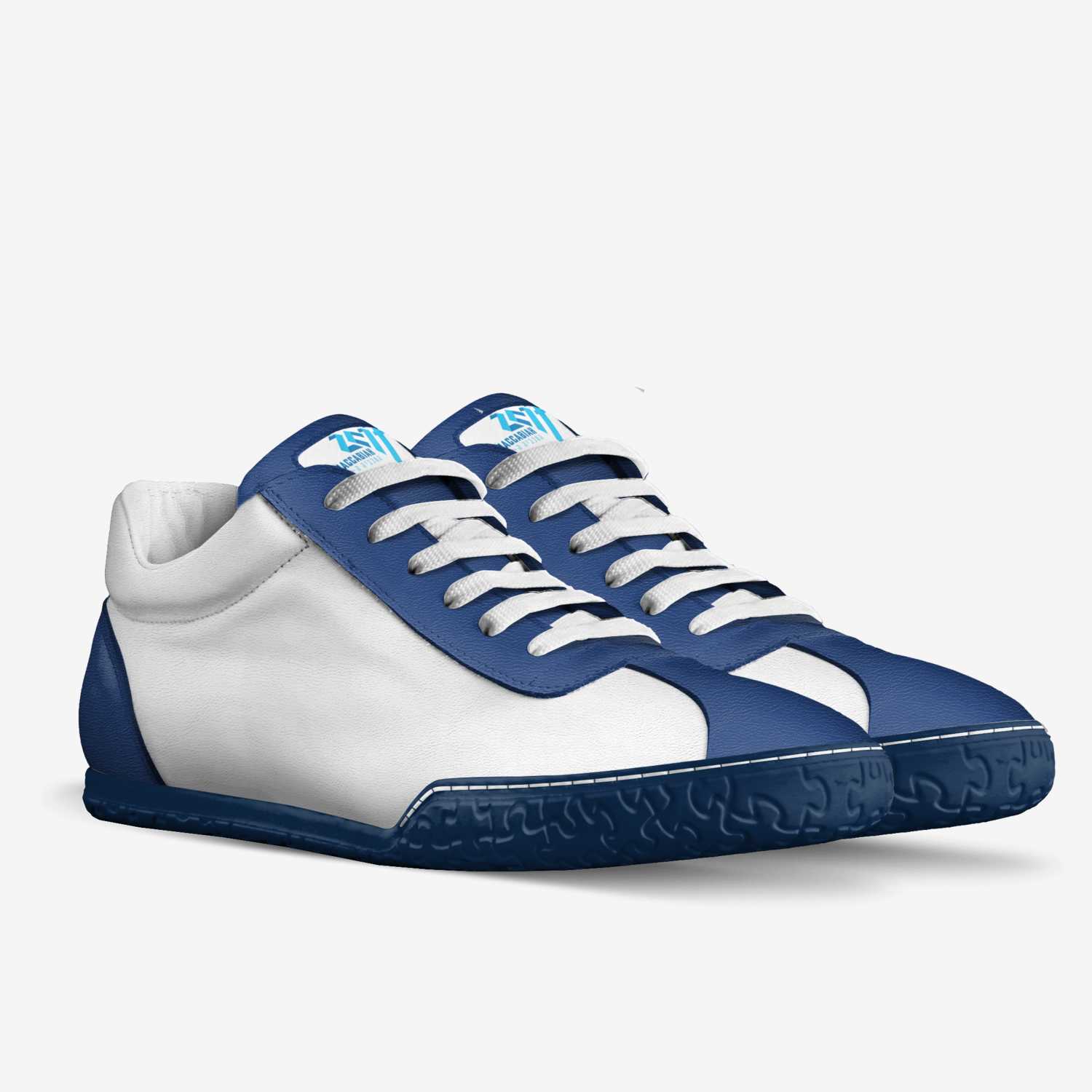 volleyball custom made in Italy shoes by Asher Lennon | Double view