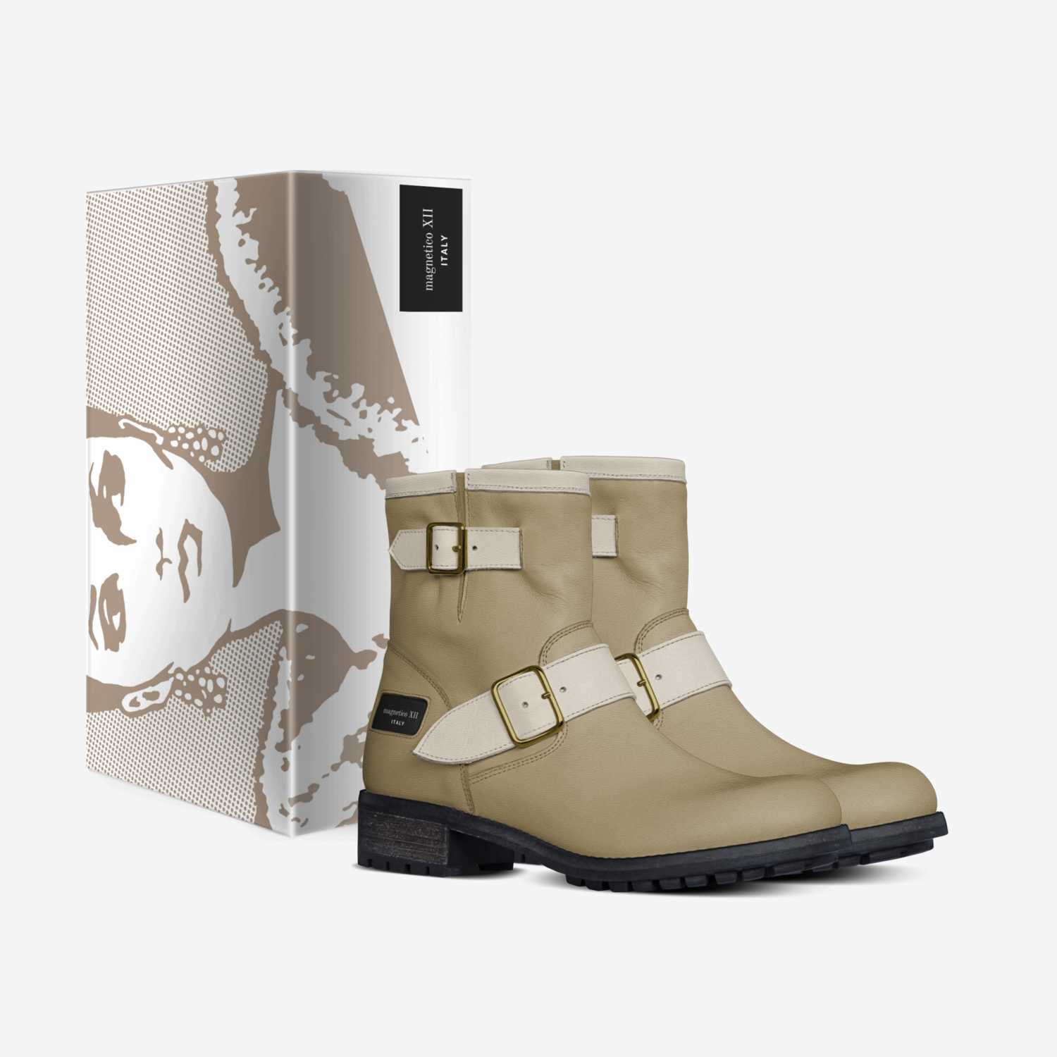 magnetico XII custom made in Italy shoes by Jesús Sandoval | Box view