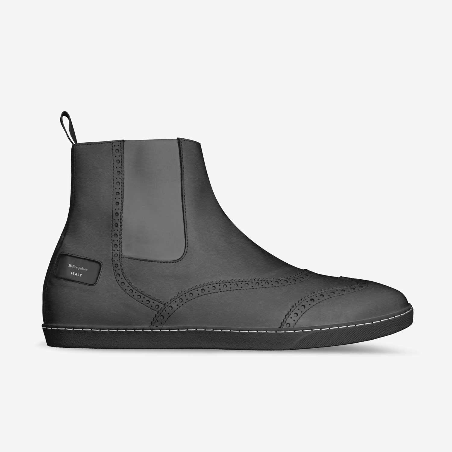 El Diablo custom made in Italy shoes by El Hefe | Side view