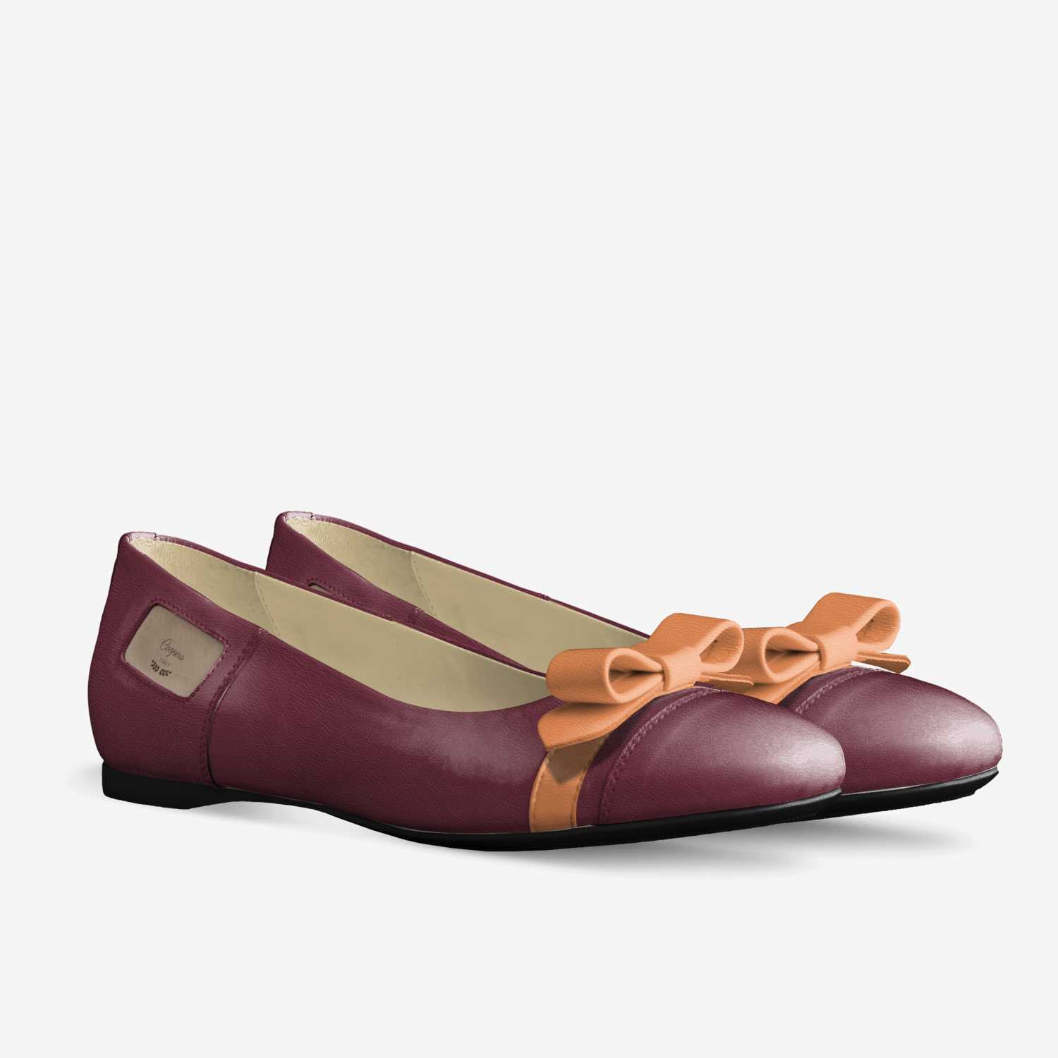 Coopers custom made in Italy shoes by Taviah Miss | Double view