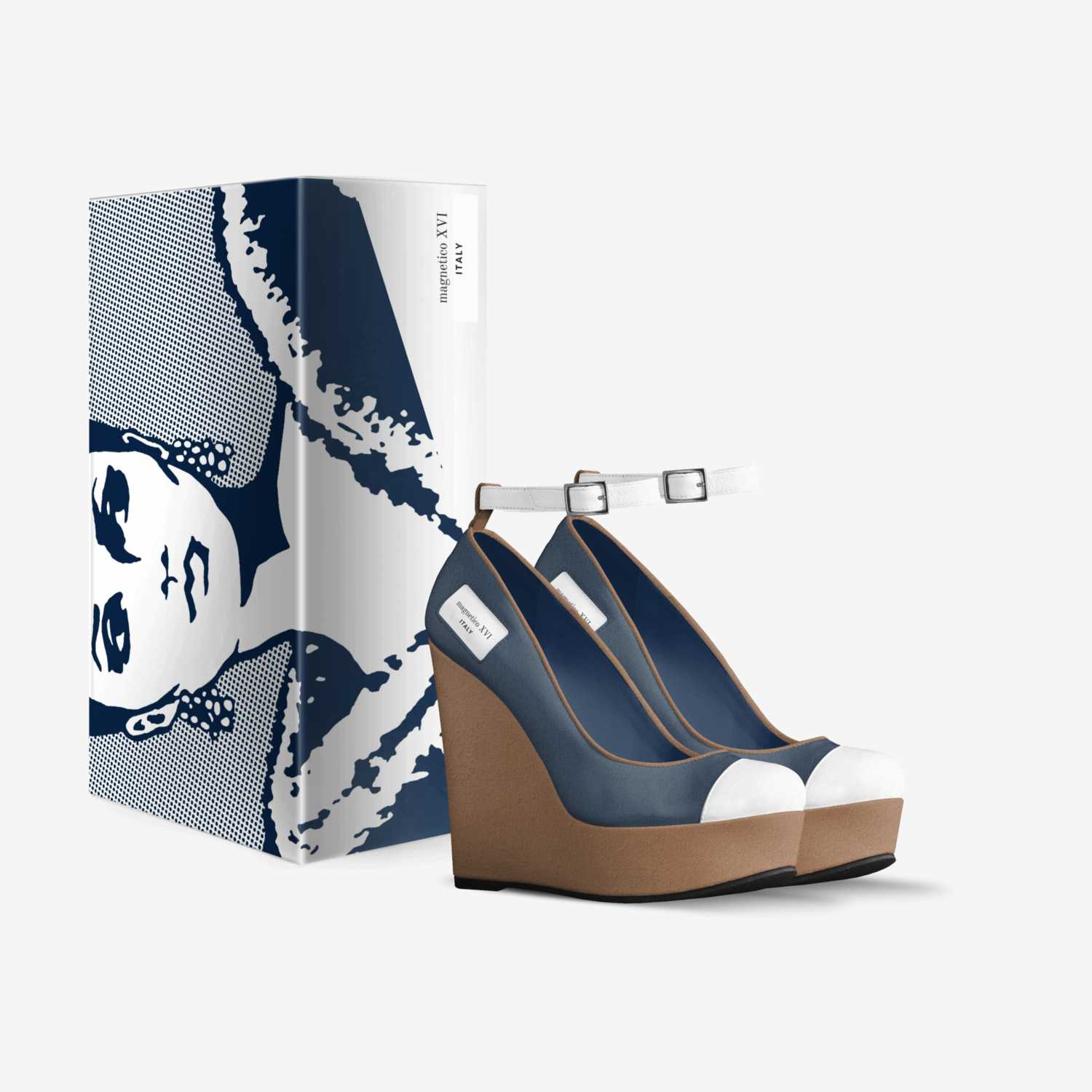 magnetico XVI custom made in Italy shoes by Jesús Sandoval | Box view