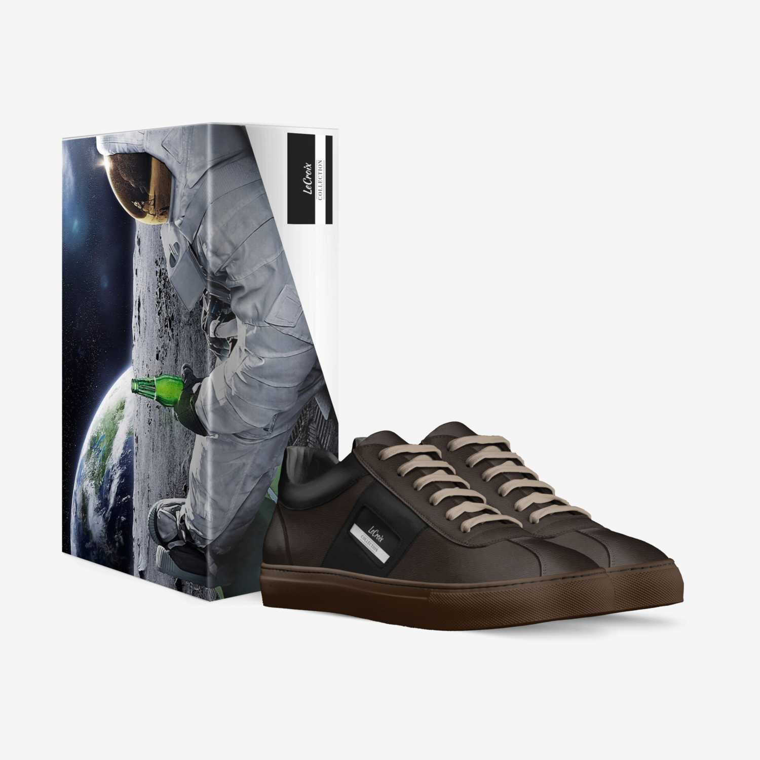LeCroix custom made in Italy shoes by David Wayne Holcomb | Box view