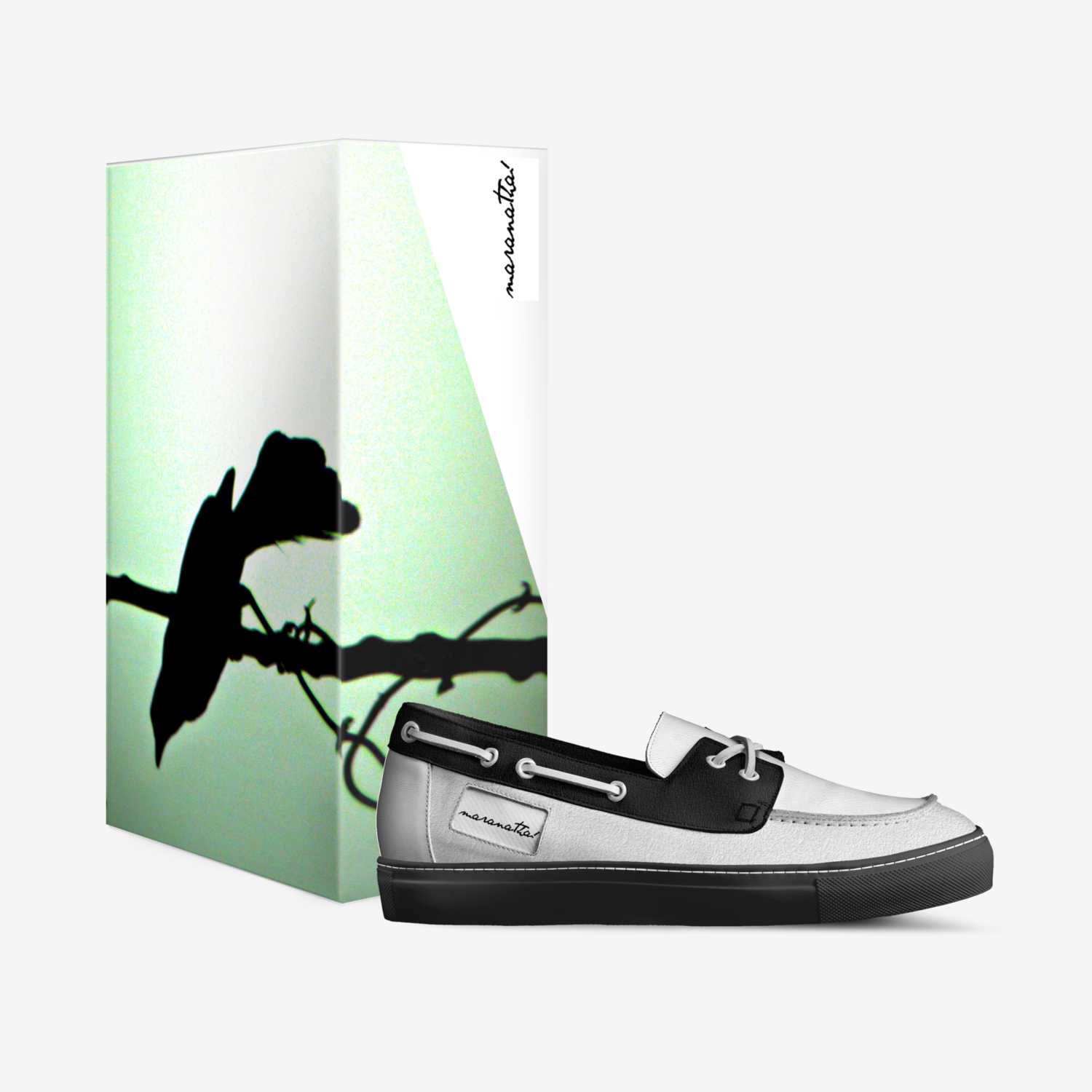 maranatha! custom made in Italy shoes by Genieve Dawkins | Box view