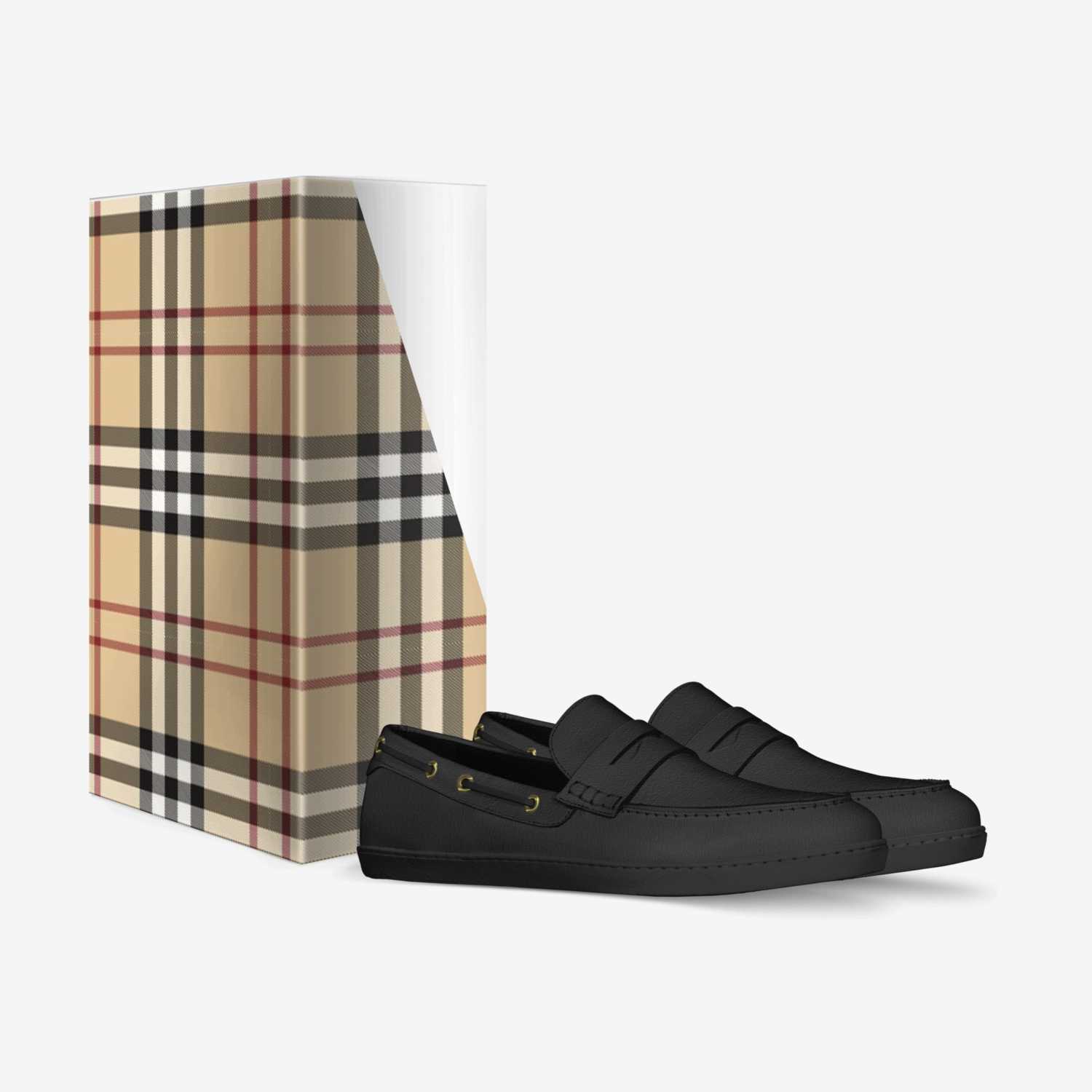 dks custom made in Italy shoes by Dom Doyle | Box view