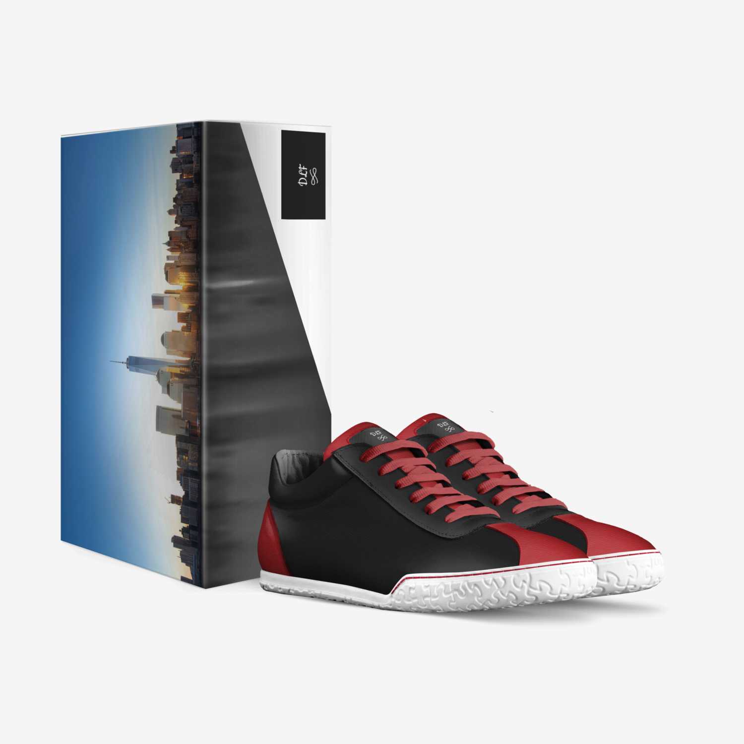 DLF custom made in Italy shoes by Devin Franco | Box view