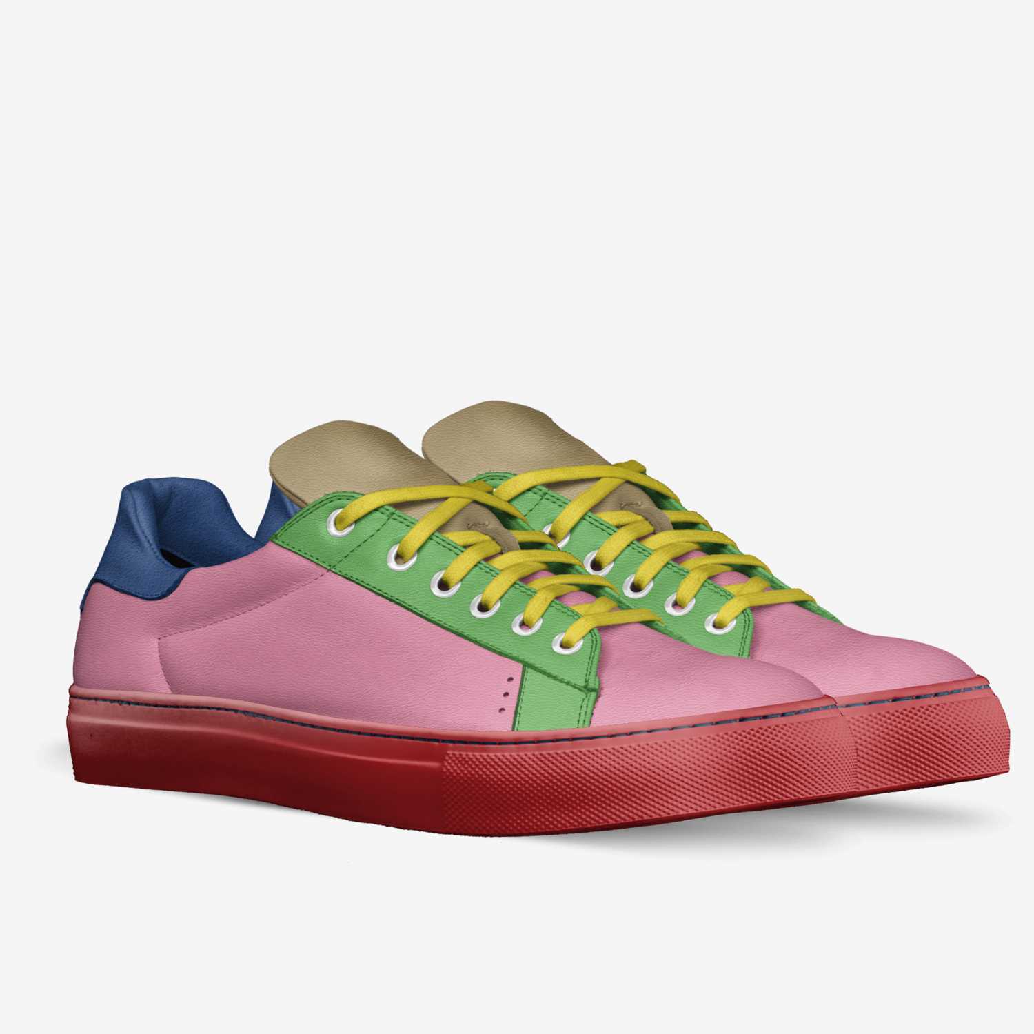 Newkicks custom made in Italy shoes by Rsk | Double view