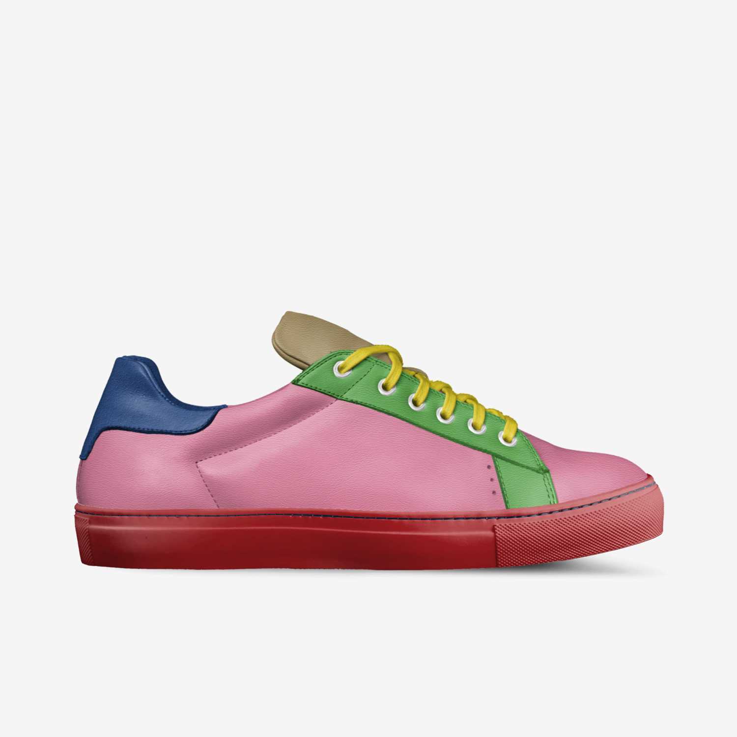 Newkicks custom made in Italy shoes by Rsk | Side view