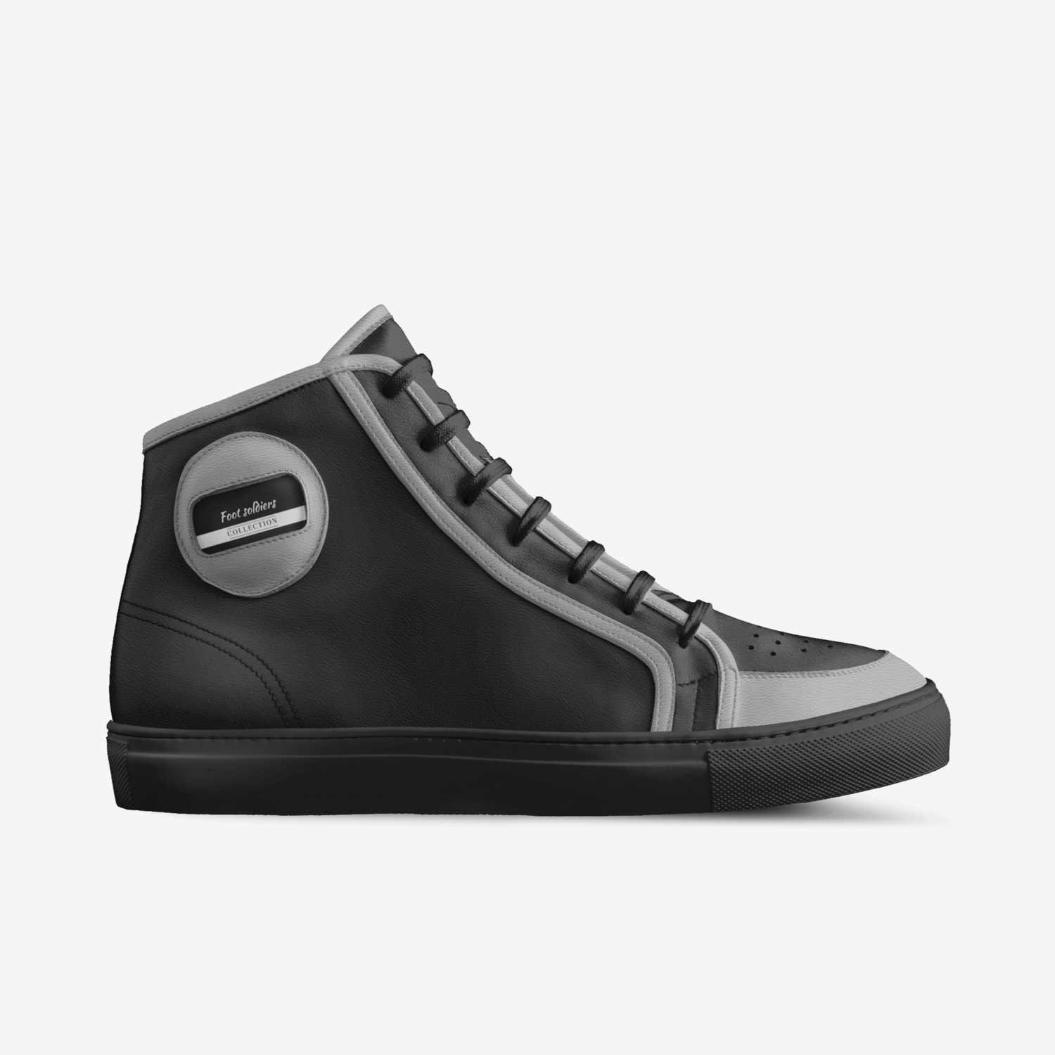 Foot soldiers custom made in Italy shoes by Sam | Side view