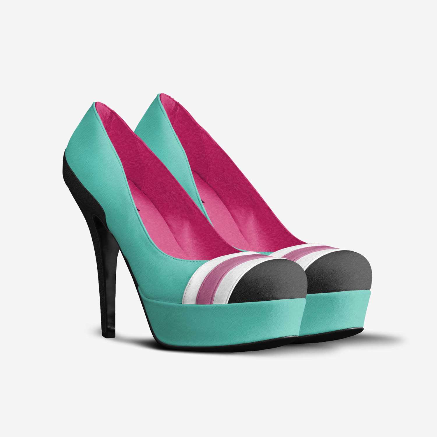 Z'shoes custom made in Italy shoes by Carissa Burrows | Double view